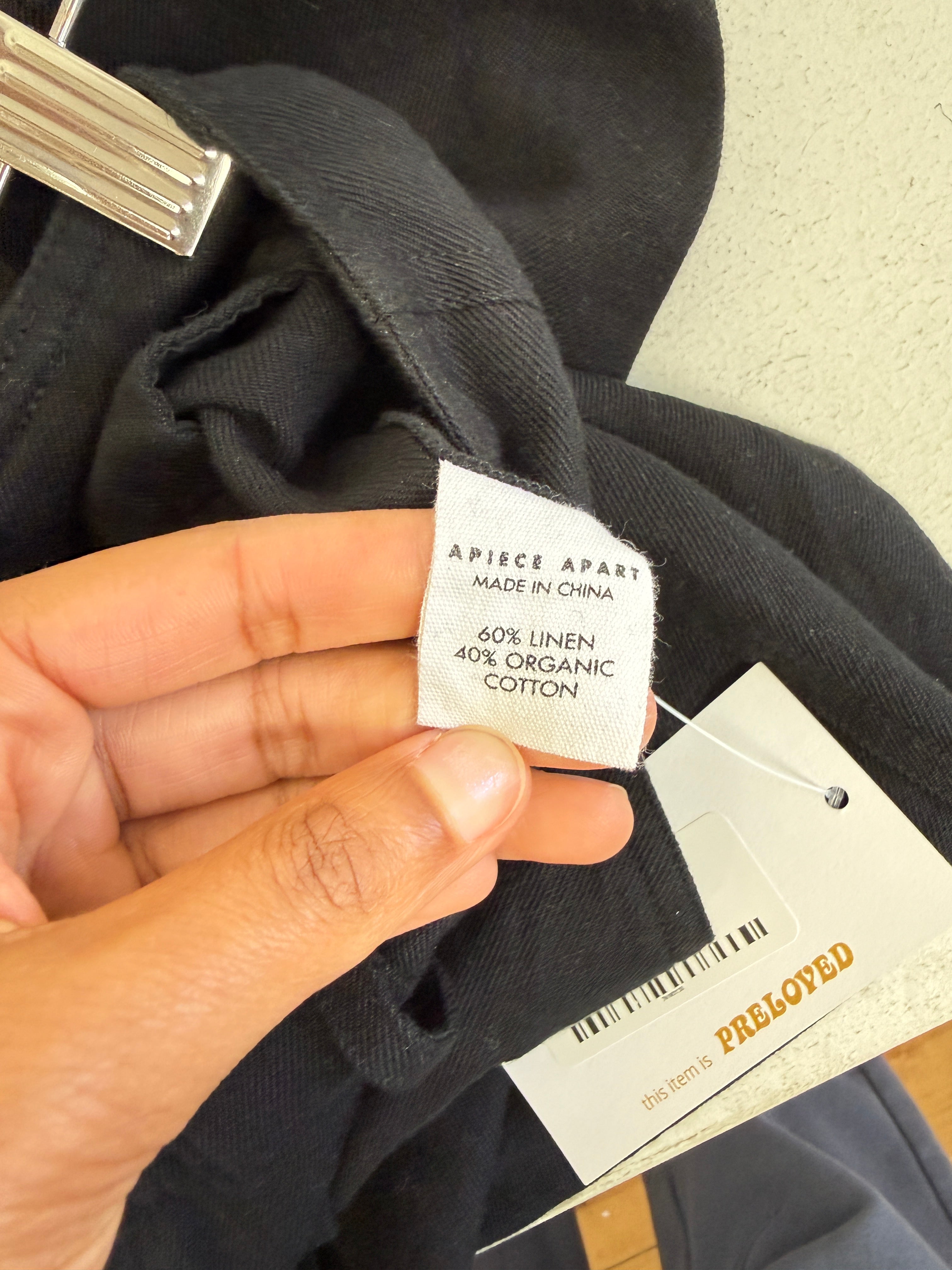 Apiece Apart Black Pants (4/27)