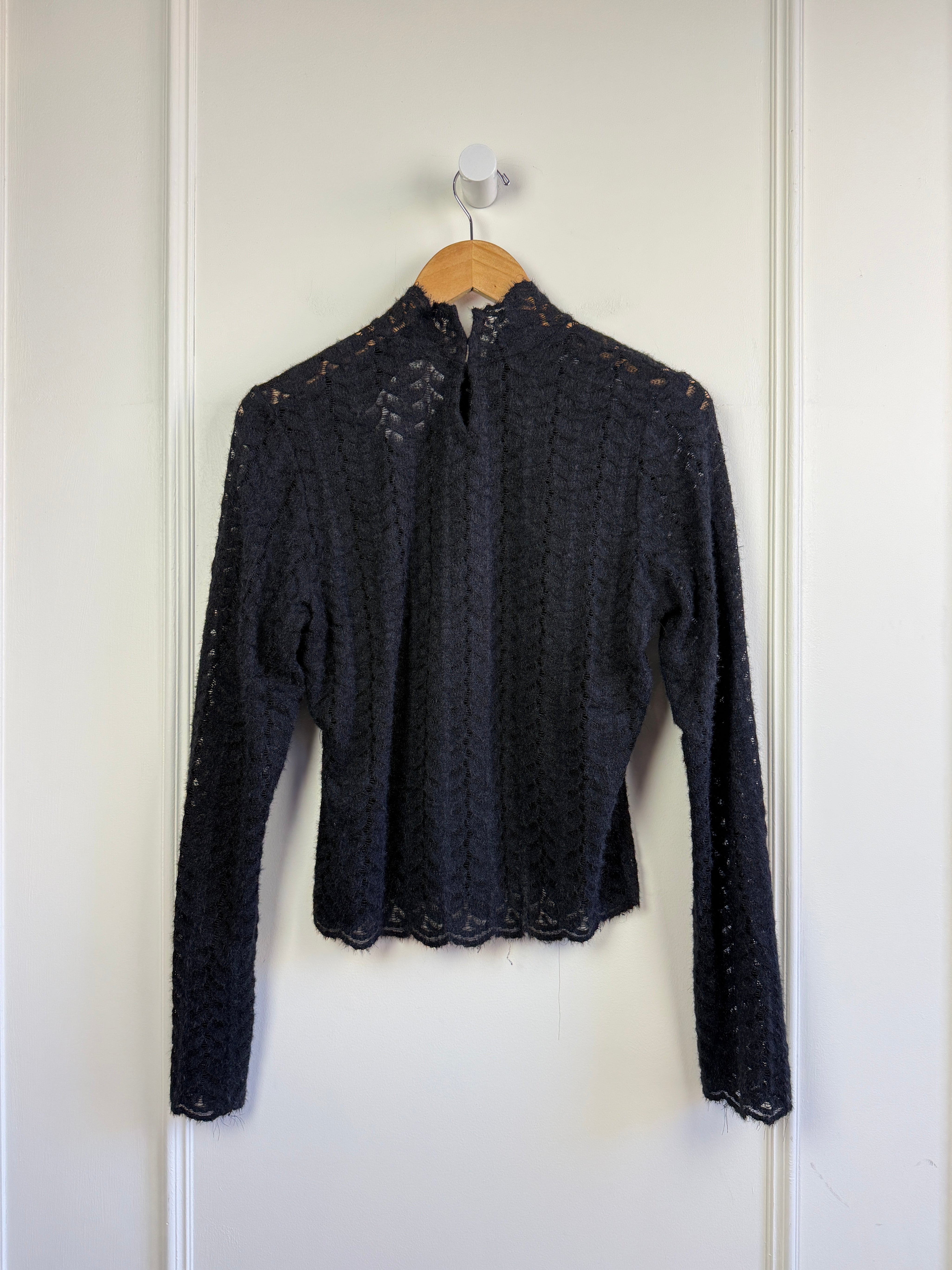 Sablyn Navy Knit Top (S)