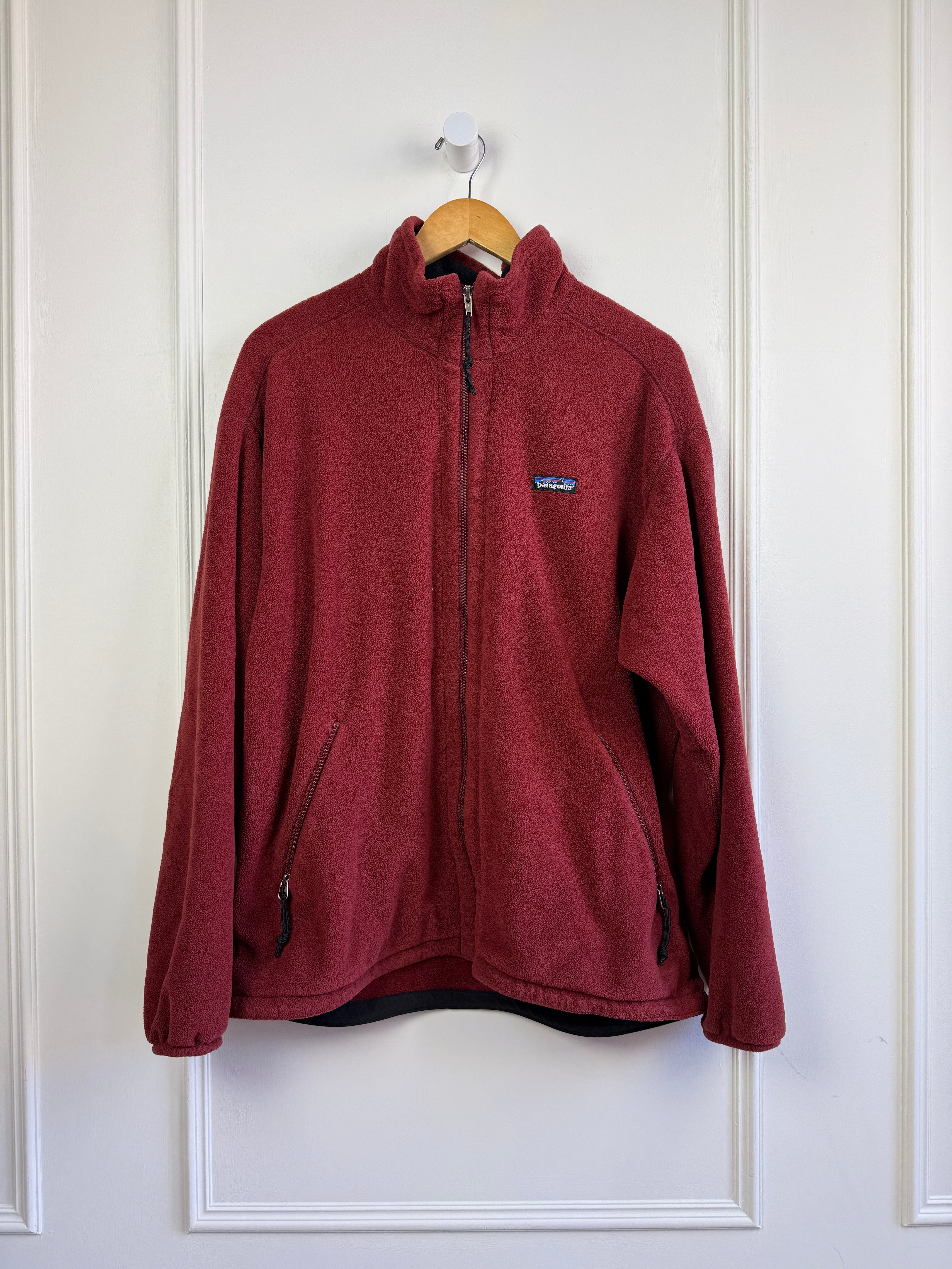 Red Patagonia Zip Up (L)