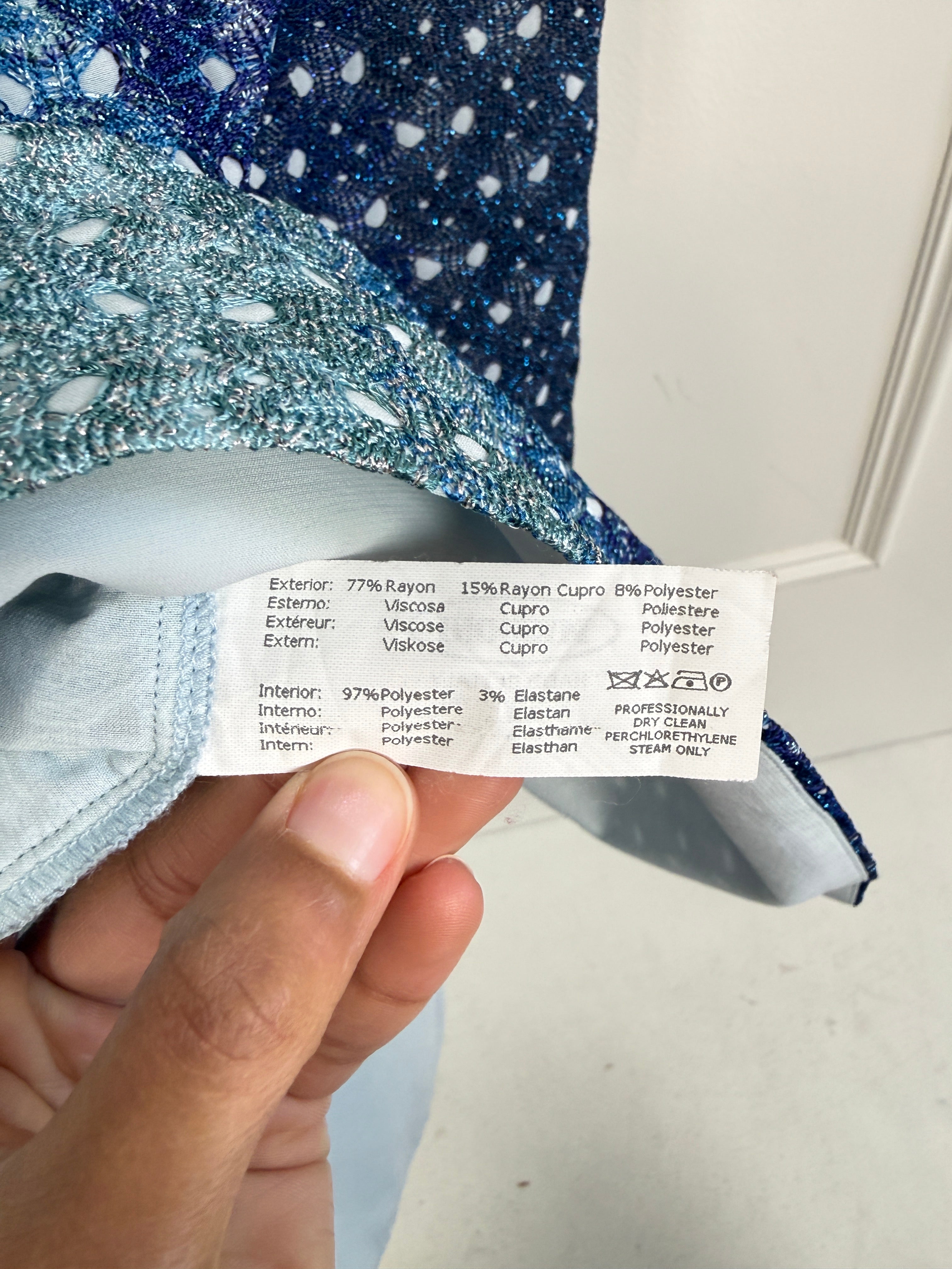 Missoni Blue Ombre Dress (IT42/M)
