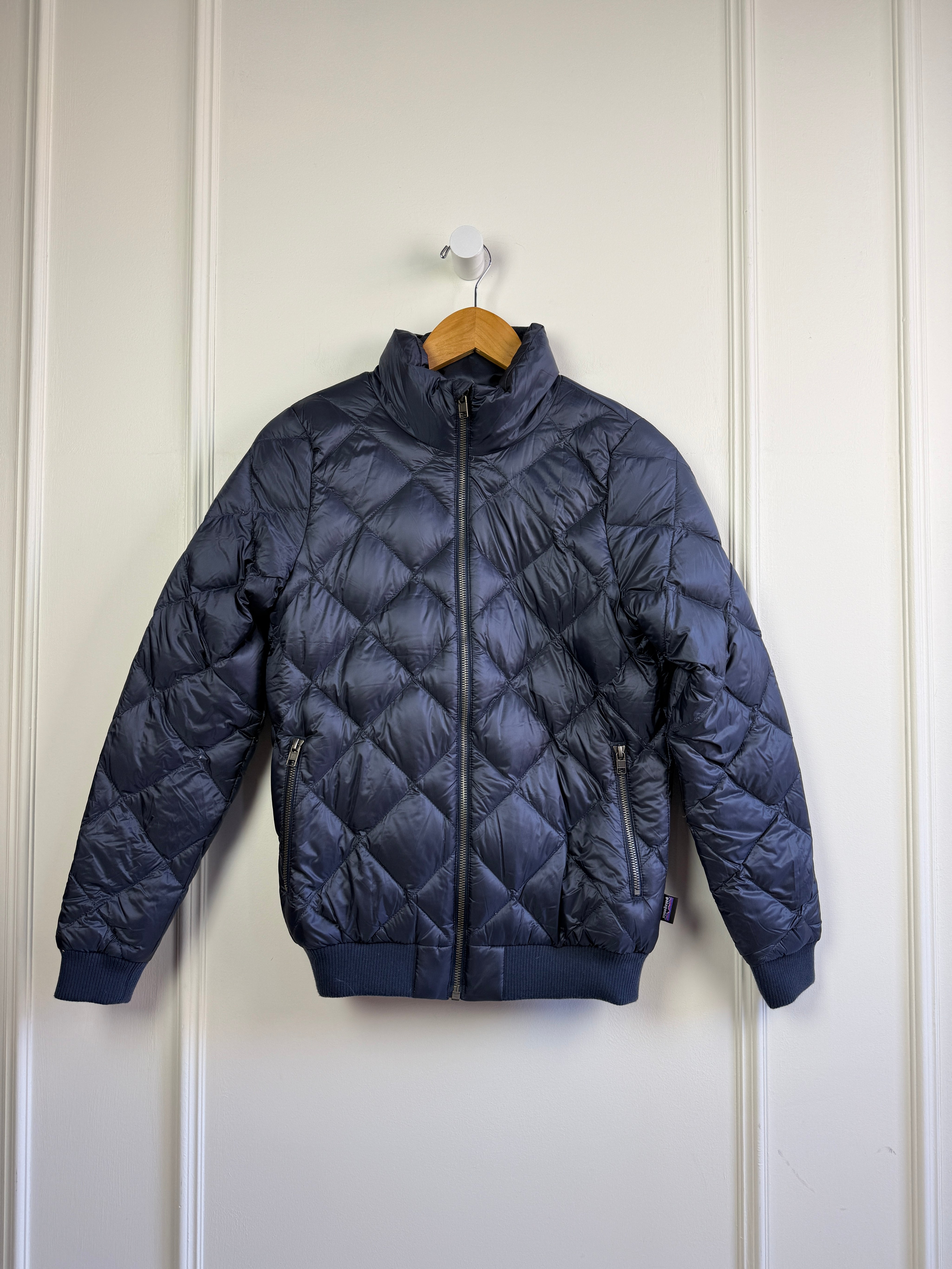 Patagonia Navy Duck Down Bomber (XS)
