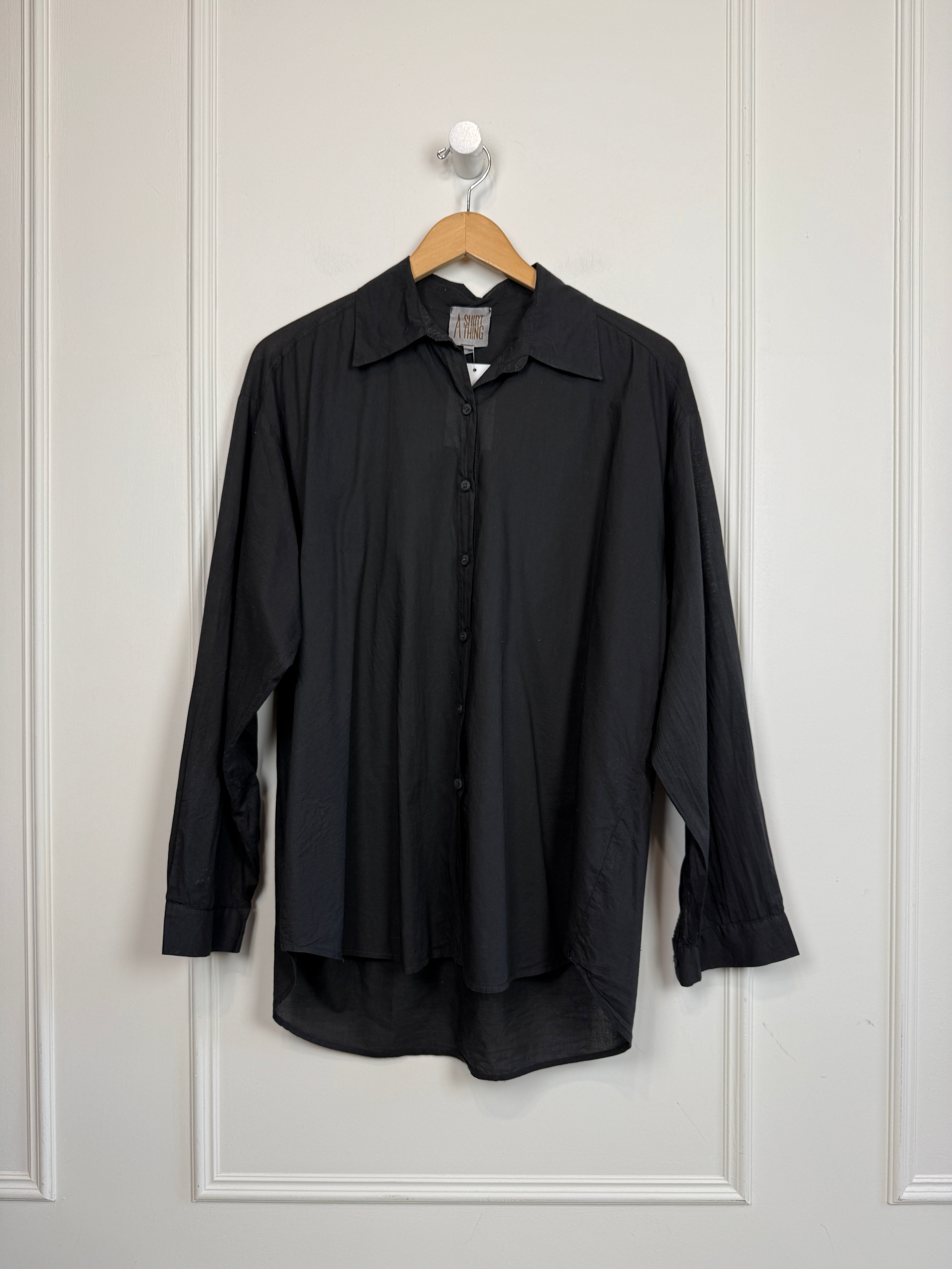 A Shirt Thing Grey Button Down (L)
