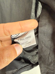 A Shirt Thing Grey Button Down (L)
