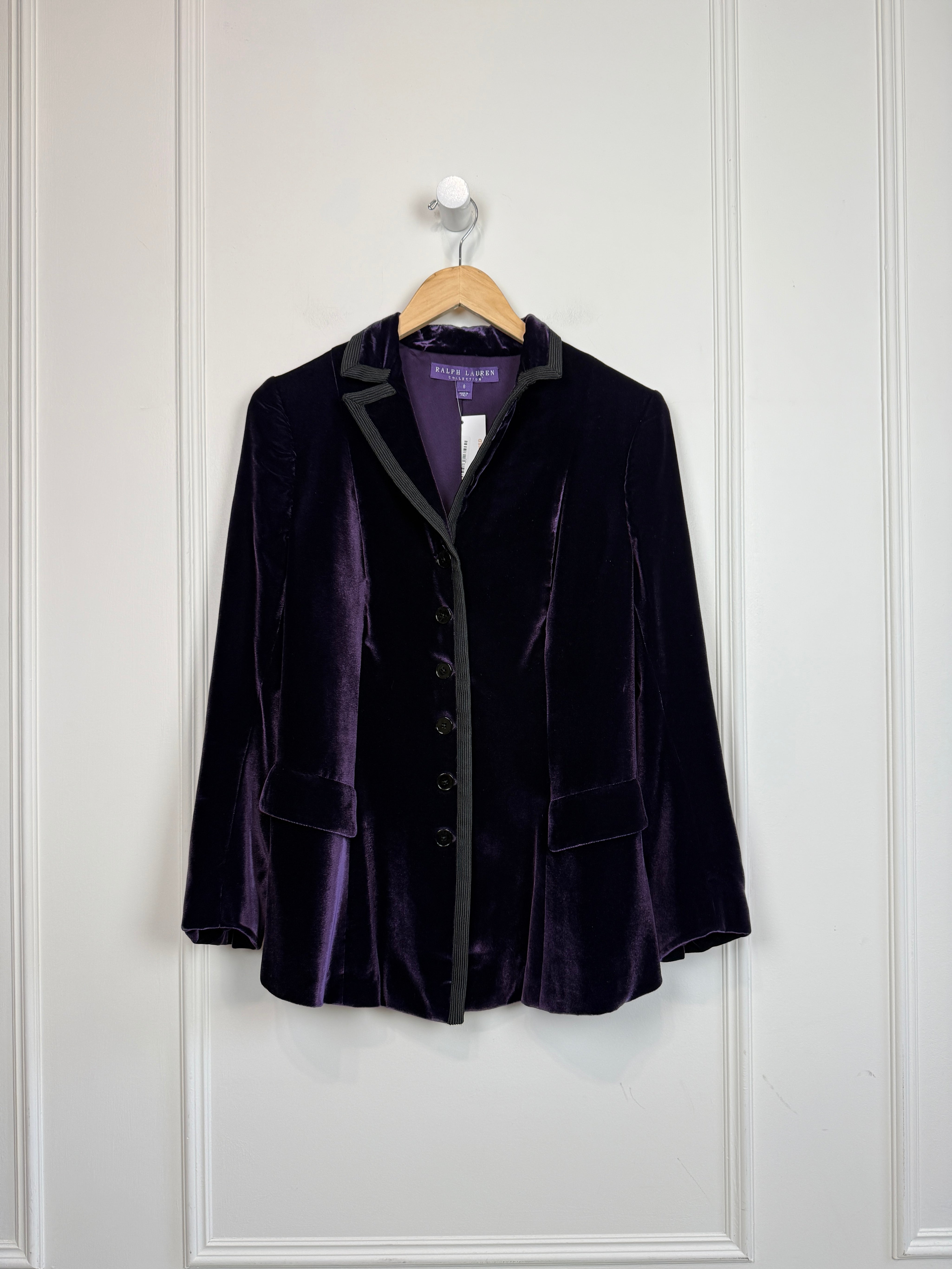 Ralph Lauren Purple Label Velvet Blazer (8/M)