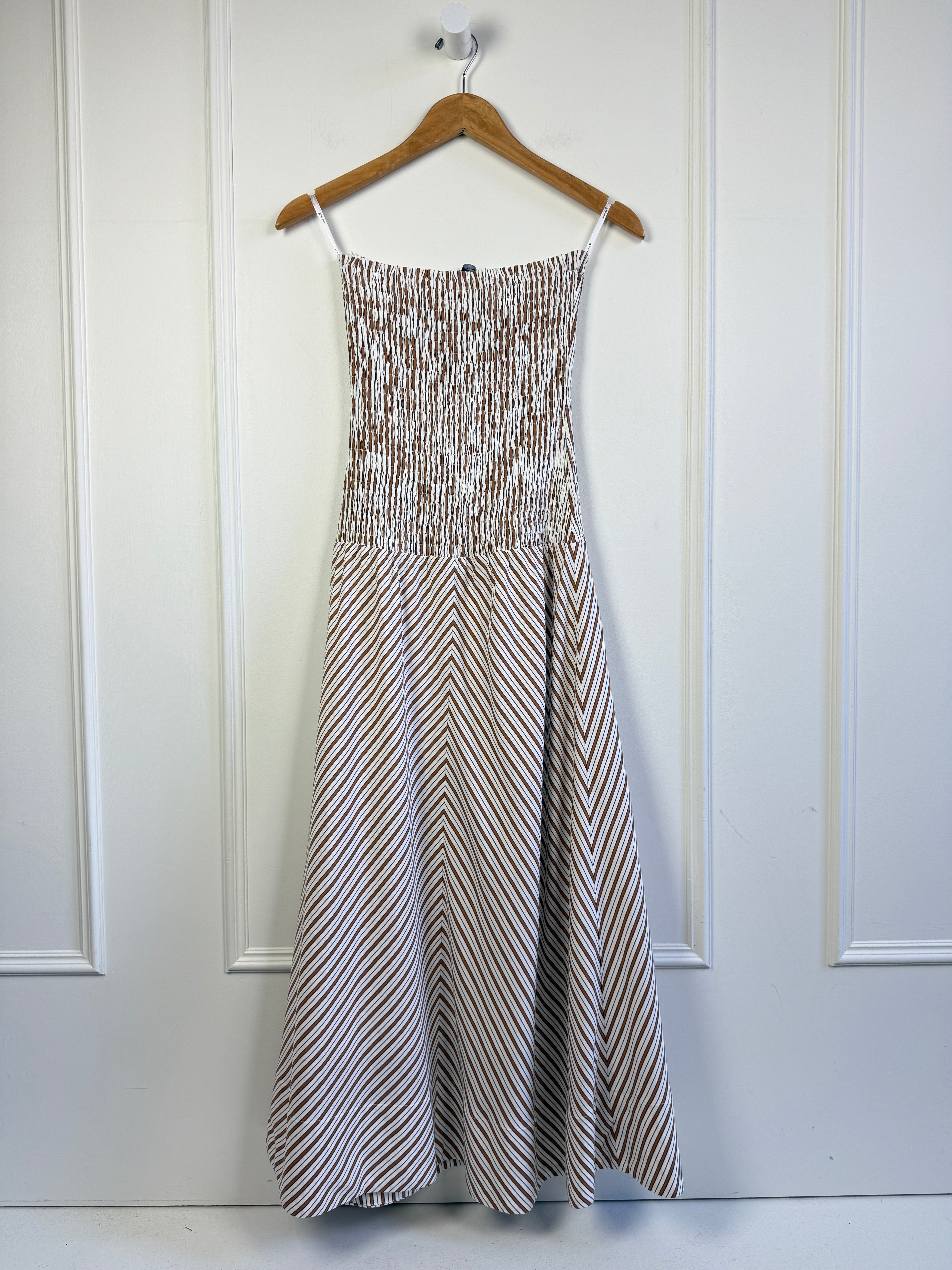 Minkpink Strapless Striped Dress (XS)