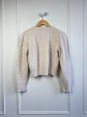 Sandro Cream Cardigan (S/M)