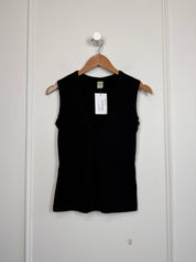 Flore Flore Black V Neck Dewi Tank (M)