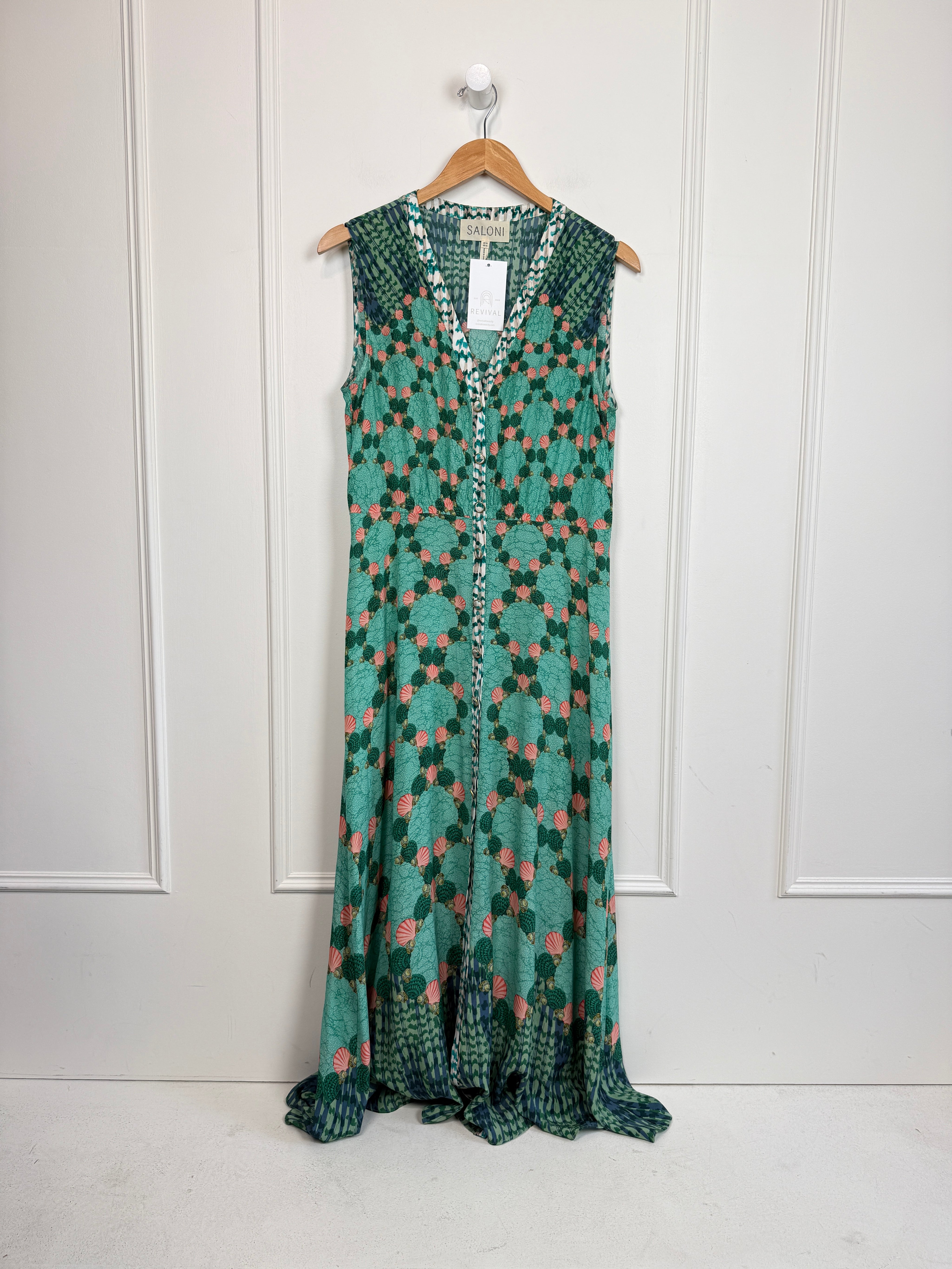 Saloni Blue/Green Dress (10/L)