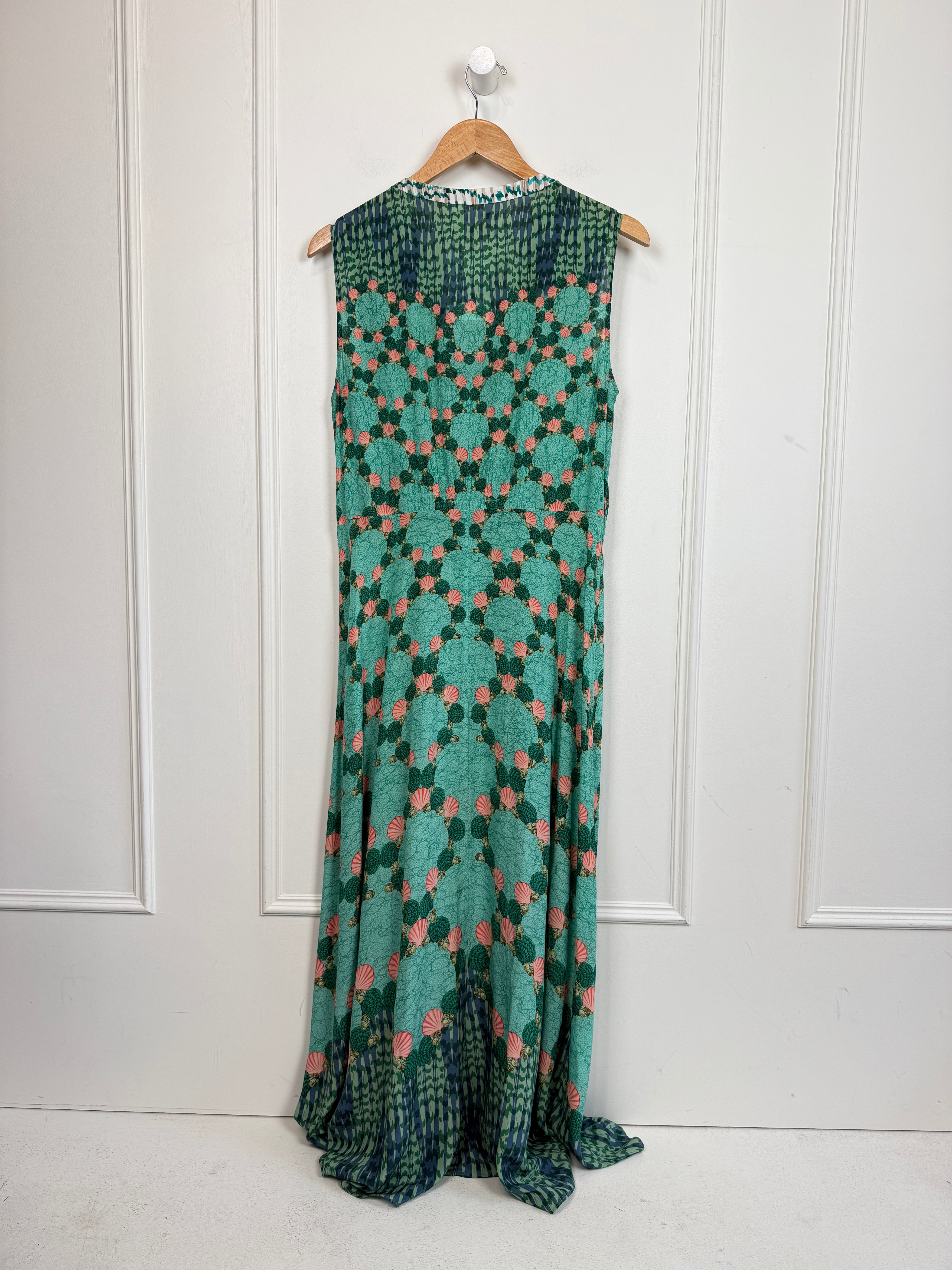 Saloni Blue/Green Dress (10/L)