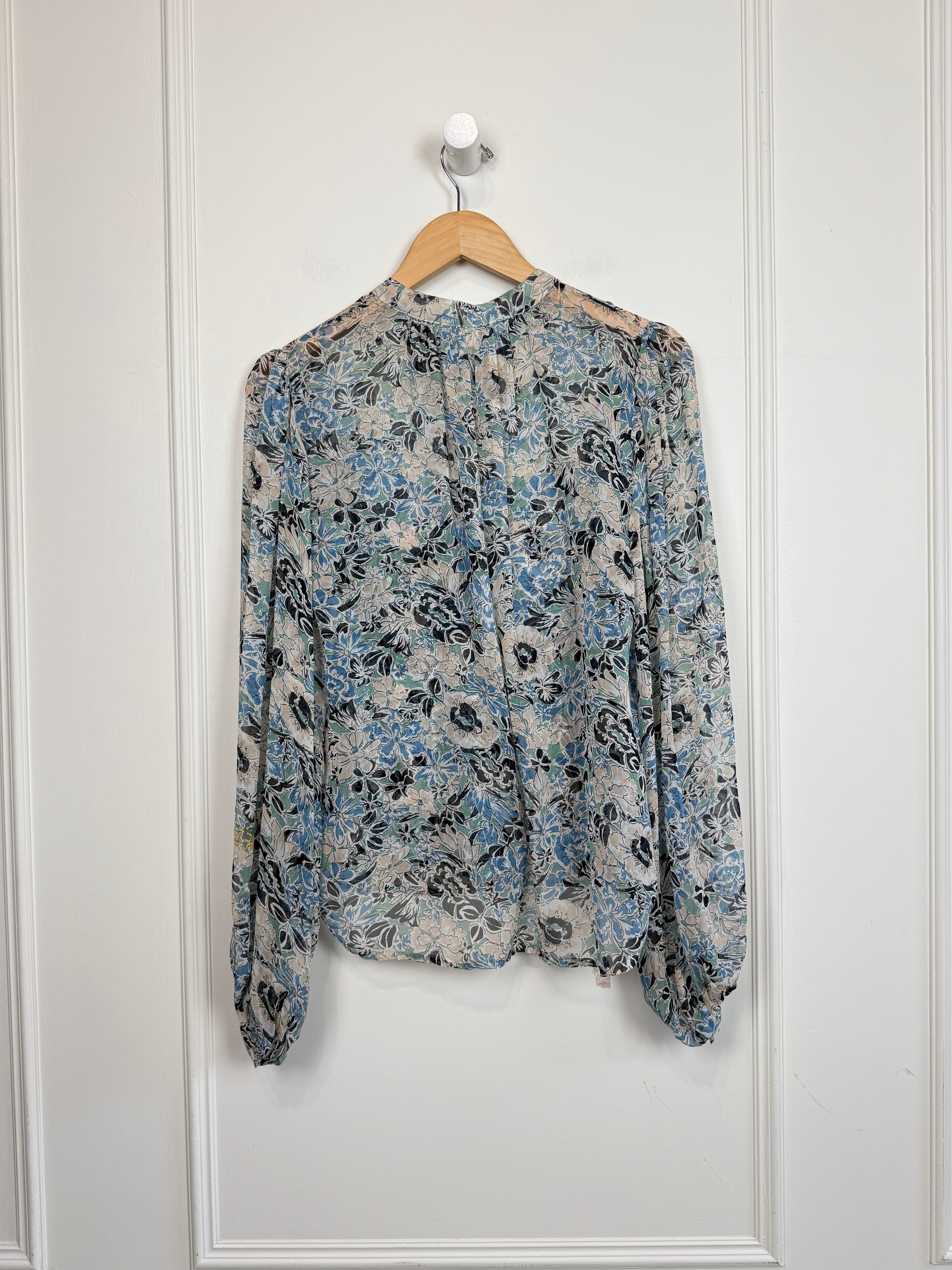 Veronica Beard Silk Top (6/M)