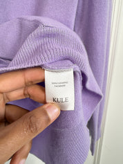 Kule Cashmere Cardigan - Purple (M)
