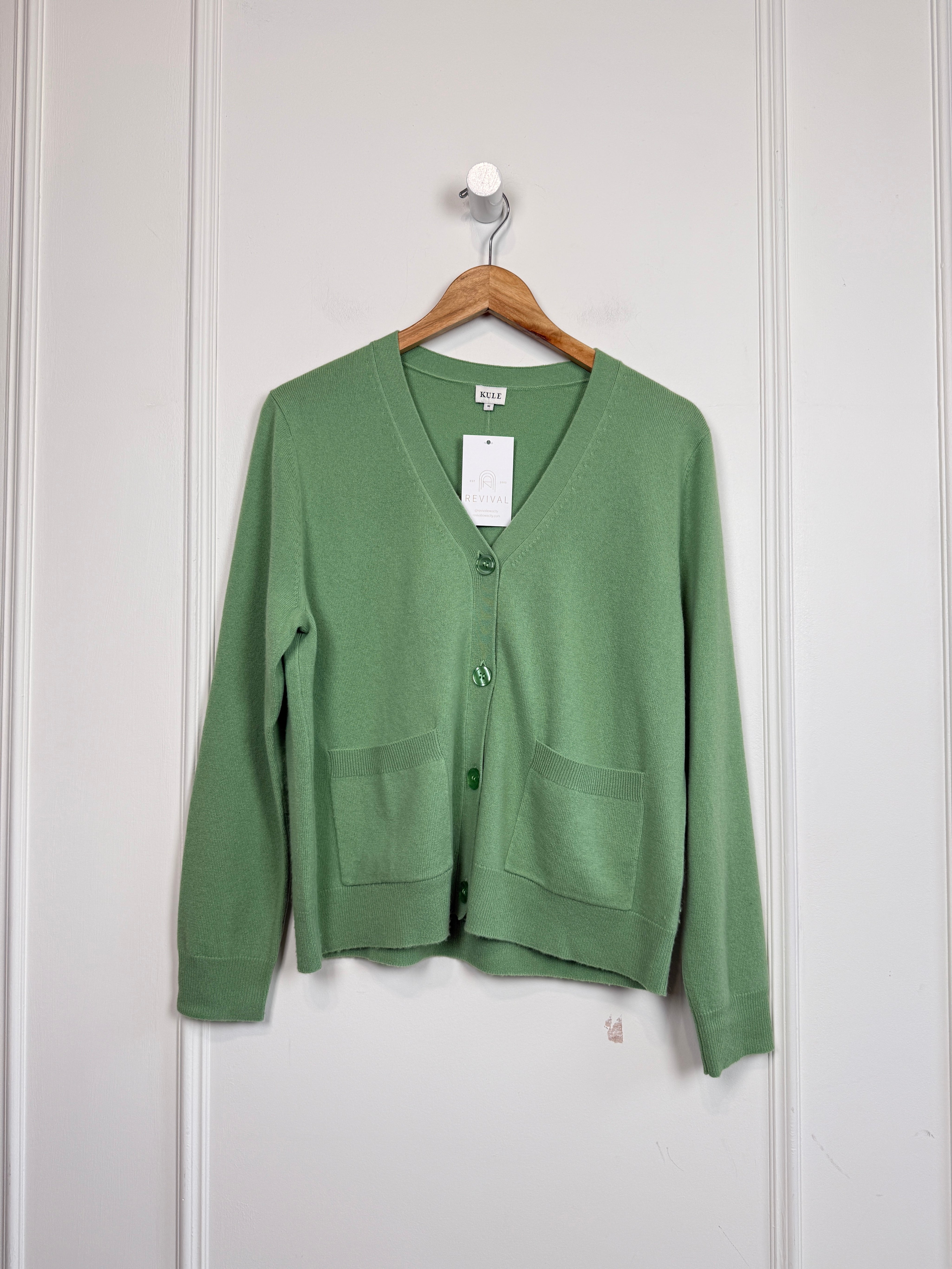 Kule Cashmere Cardigan - Green (M)