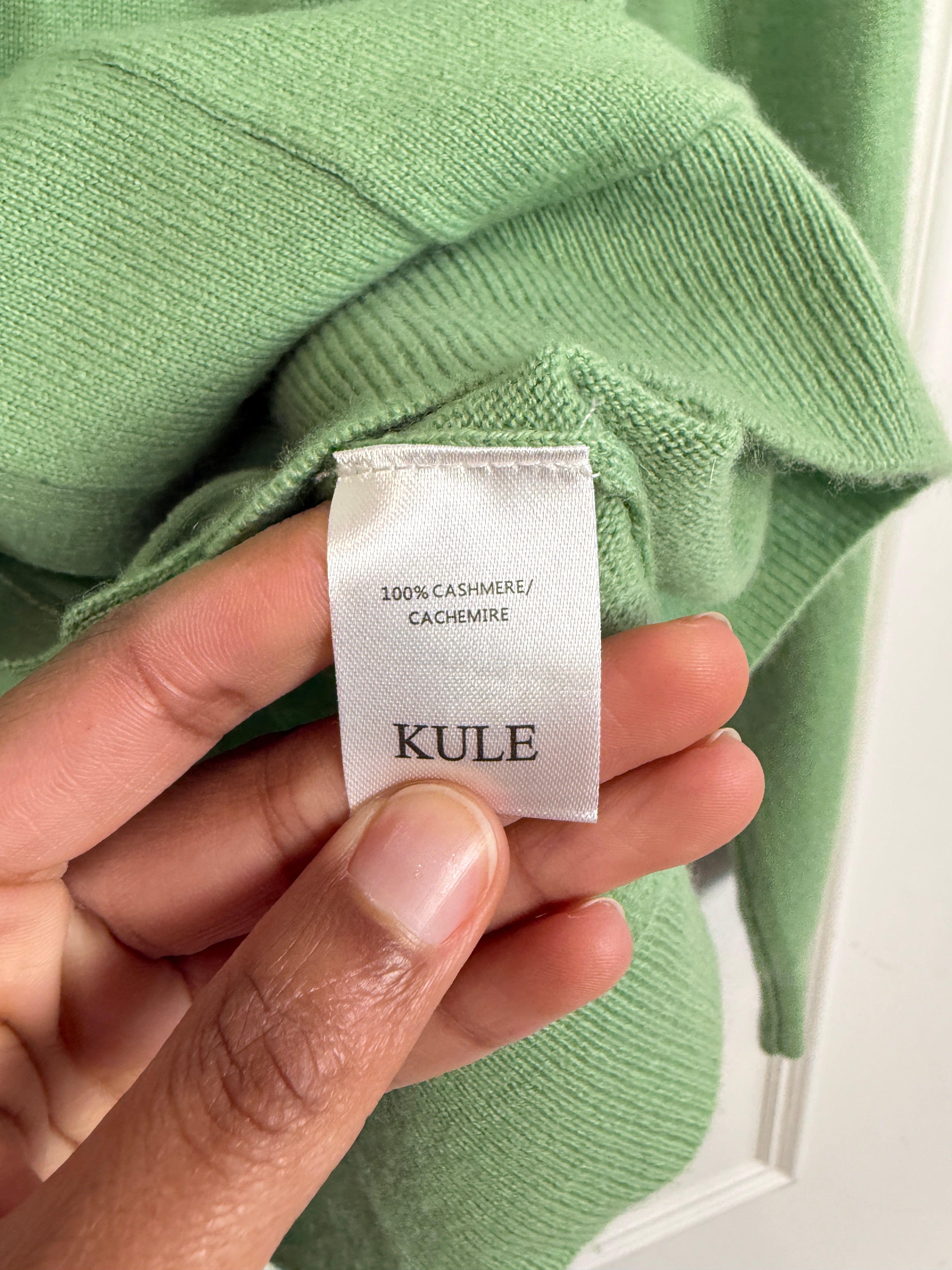Kule Cashmere Cardigan - Green (M)