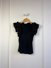 Ulla Johnson Ruffle Sleeve Top (M)
