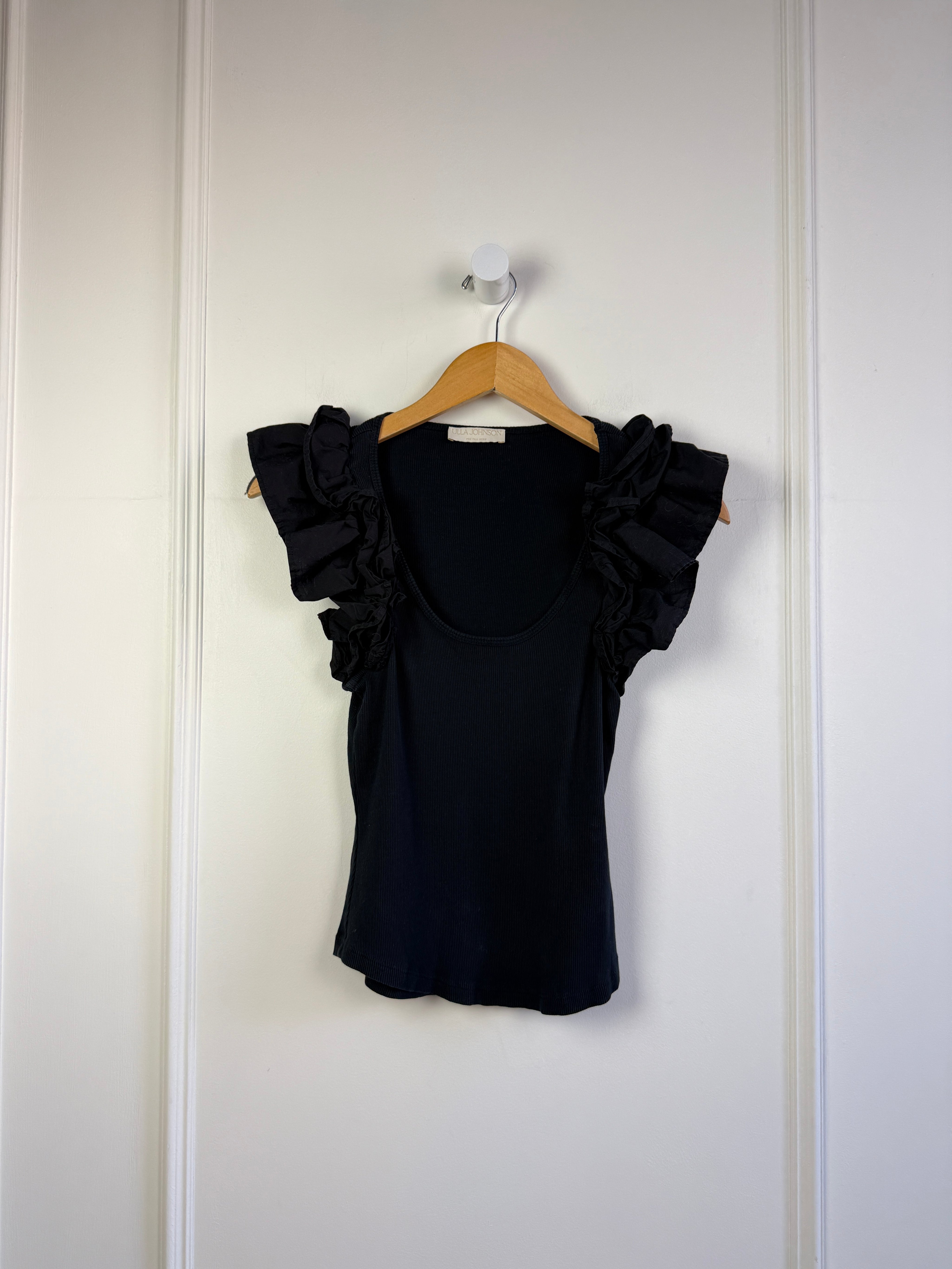 Ulla Johnson Ruffle Sleeve Top (M)