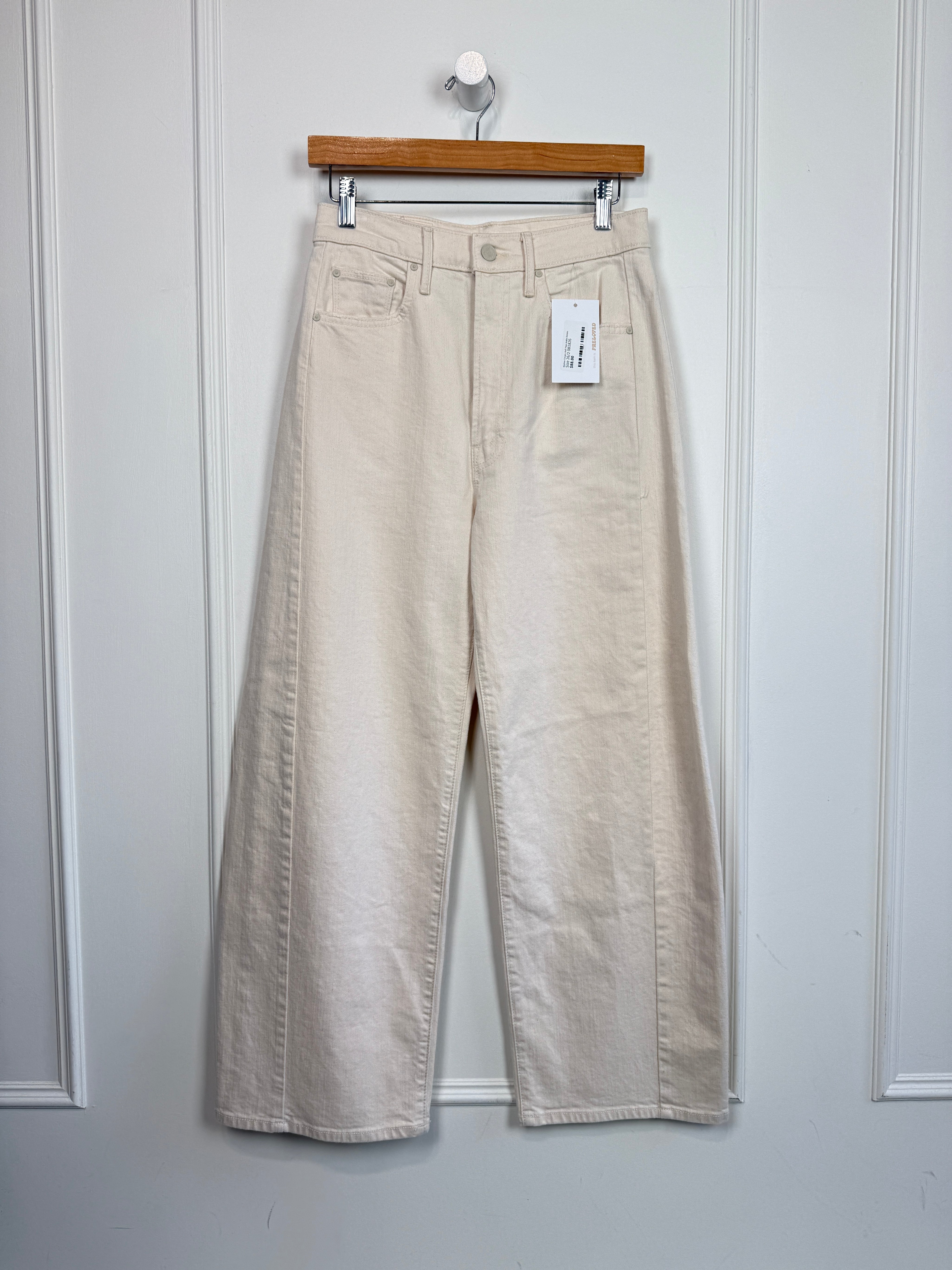 Mother Cream Half Pipe Ankle Denim (2/26)