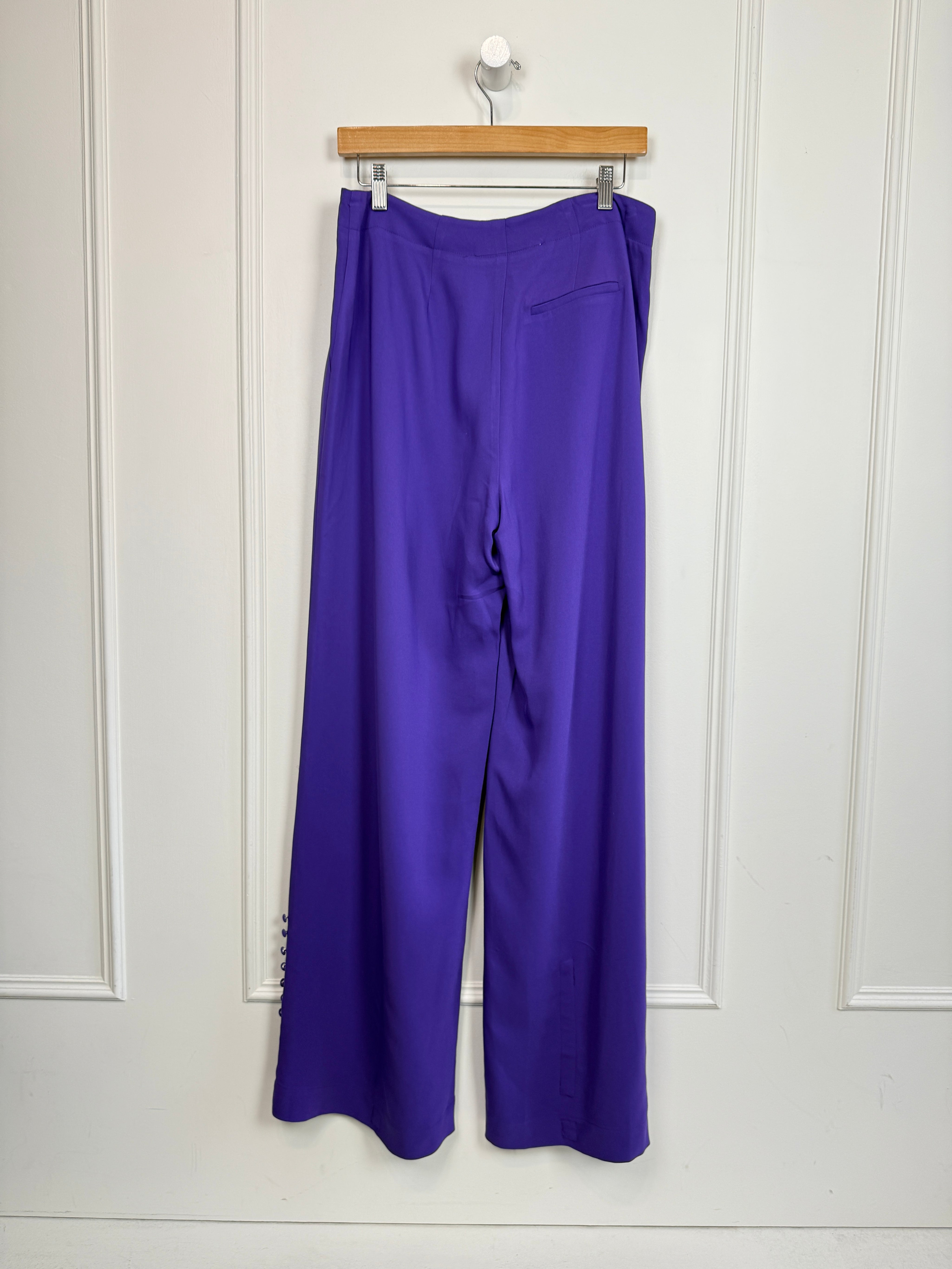 Mr. Larkin Purple Pants (L)