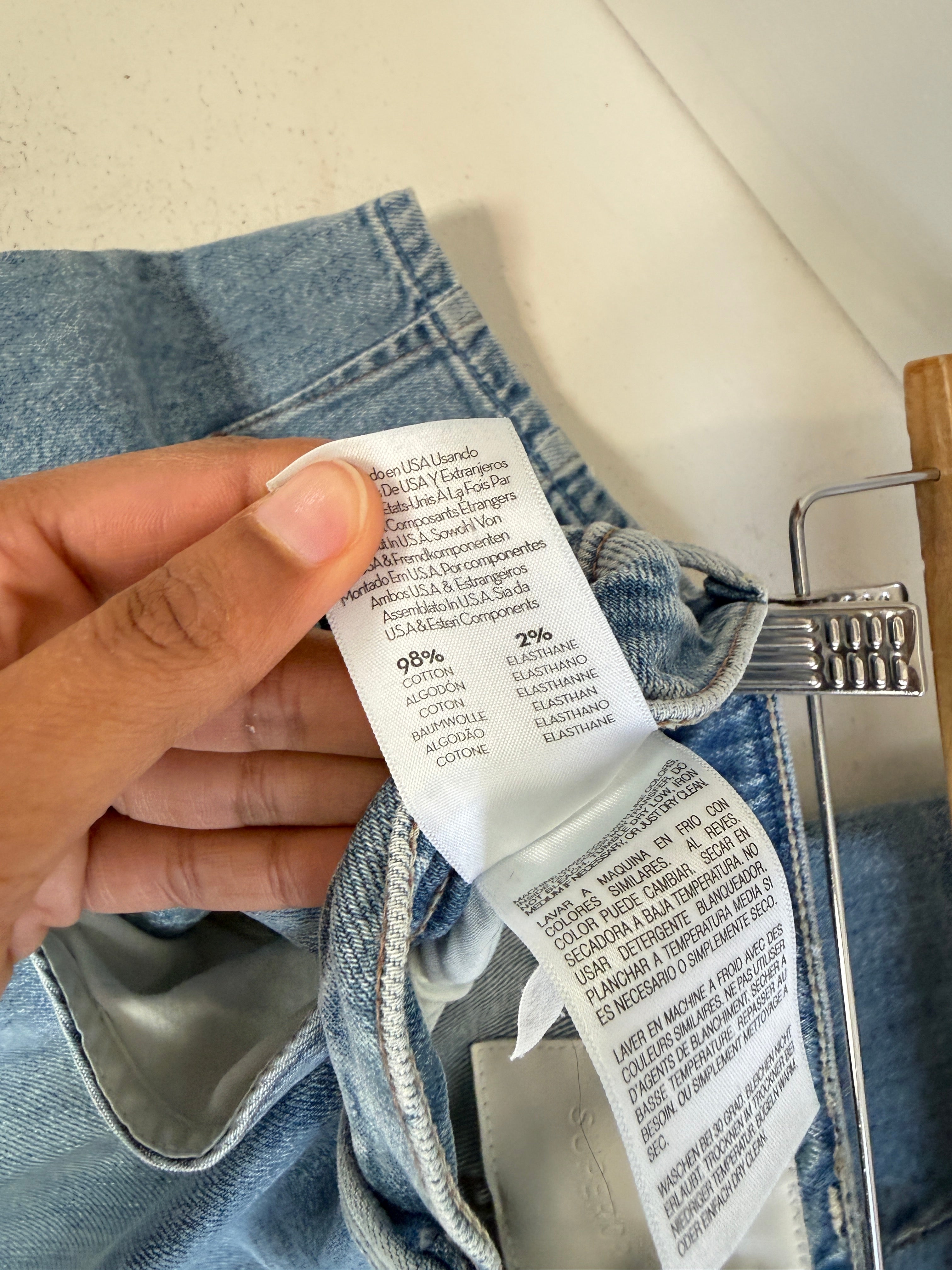 Mother Curbside Dart Ankle Denim (6/28)