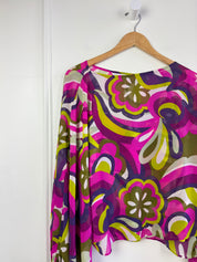 Trina Turk Print Blouse (M)