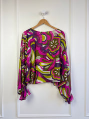 Trina Turk Print Blouse (M)