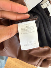Tibi Faux Leather Pants (S)