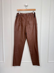 Tibi Faux Leather Pants (S)