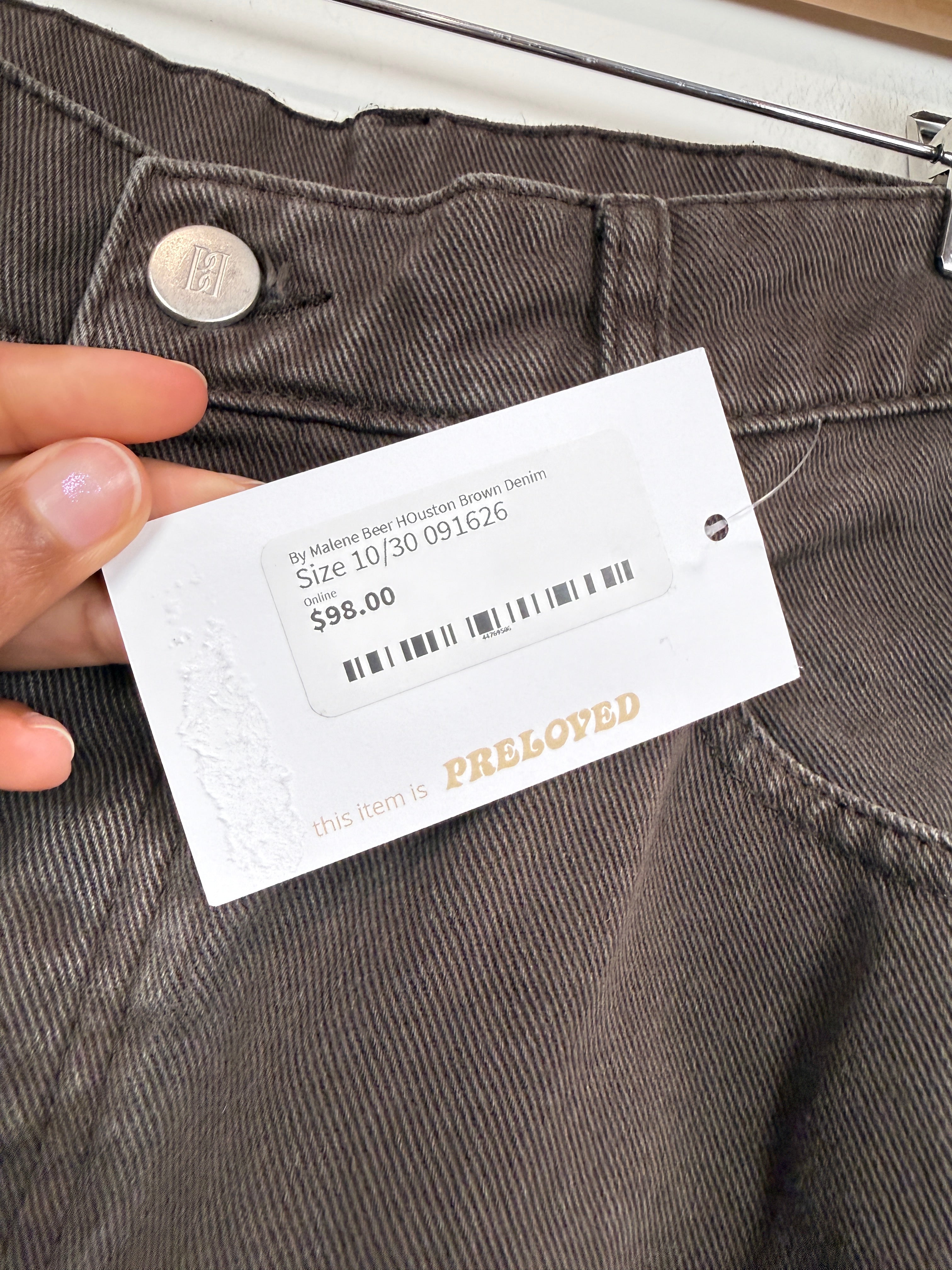 By Malene Berger Houston Brown Denim (10/30)