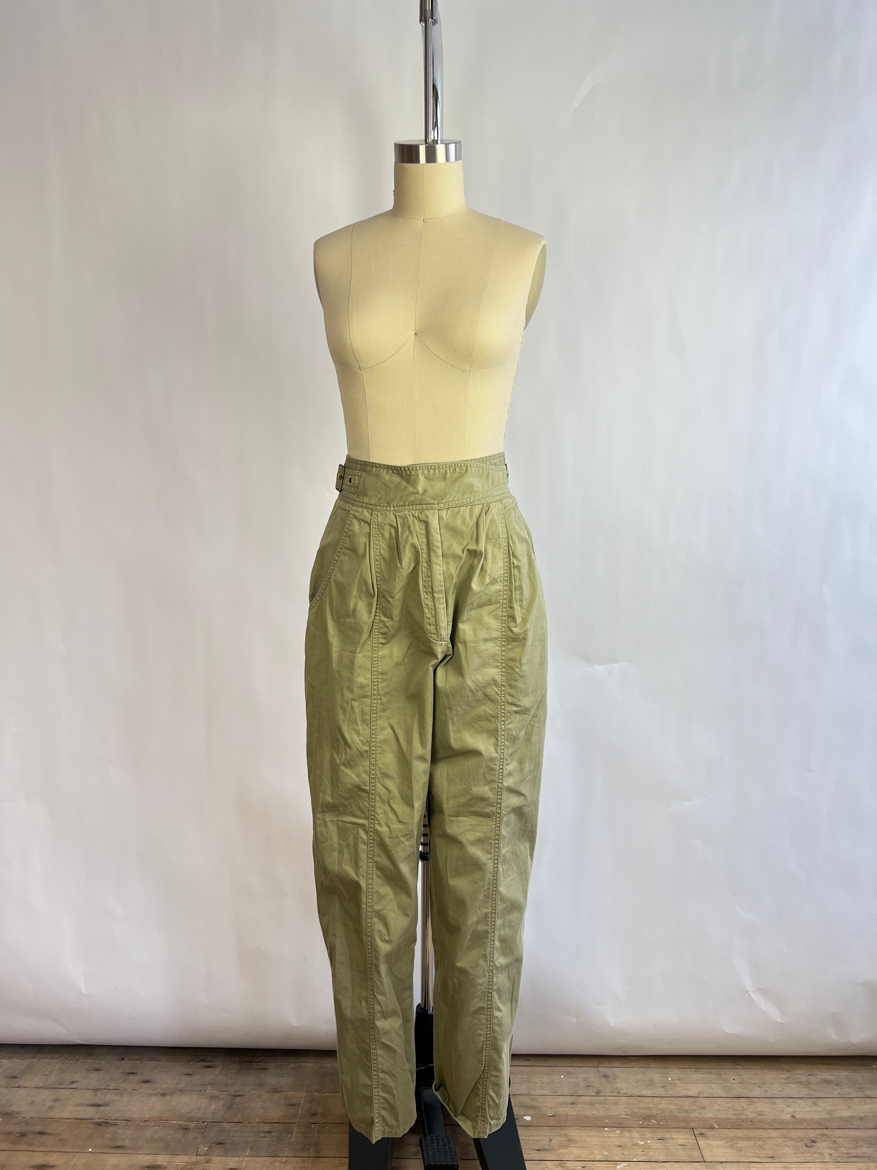Vintage Green Utility Pants (S)