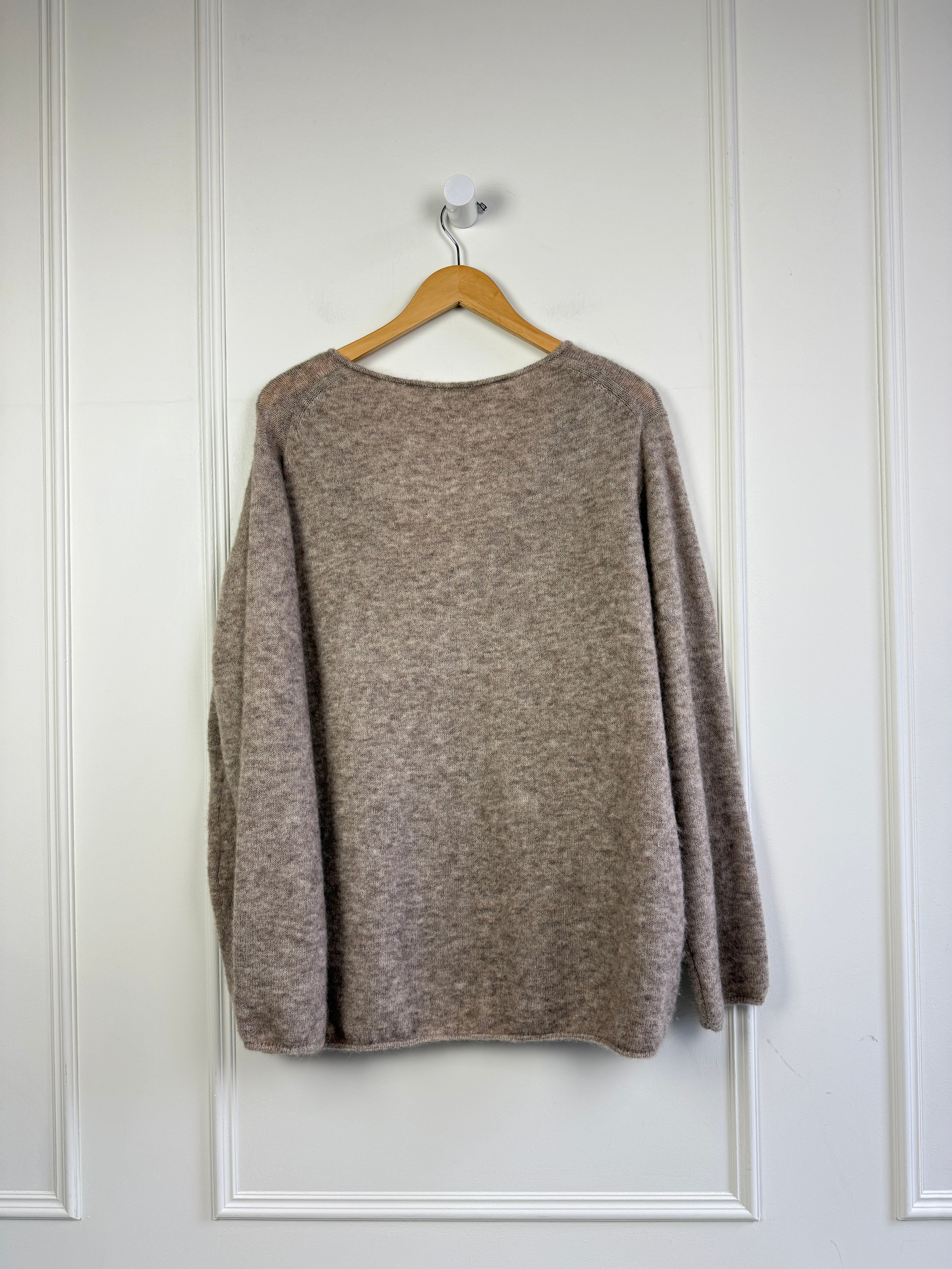 By Malene Birger Rhila V Neck Sweater (XL)
