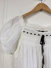 Doen Puff Sleeve Top (M)