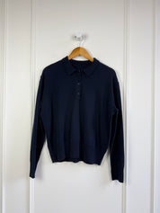 Jamie Haller Cashmere Polo Sweater (M)