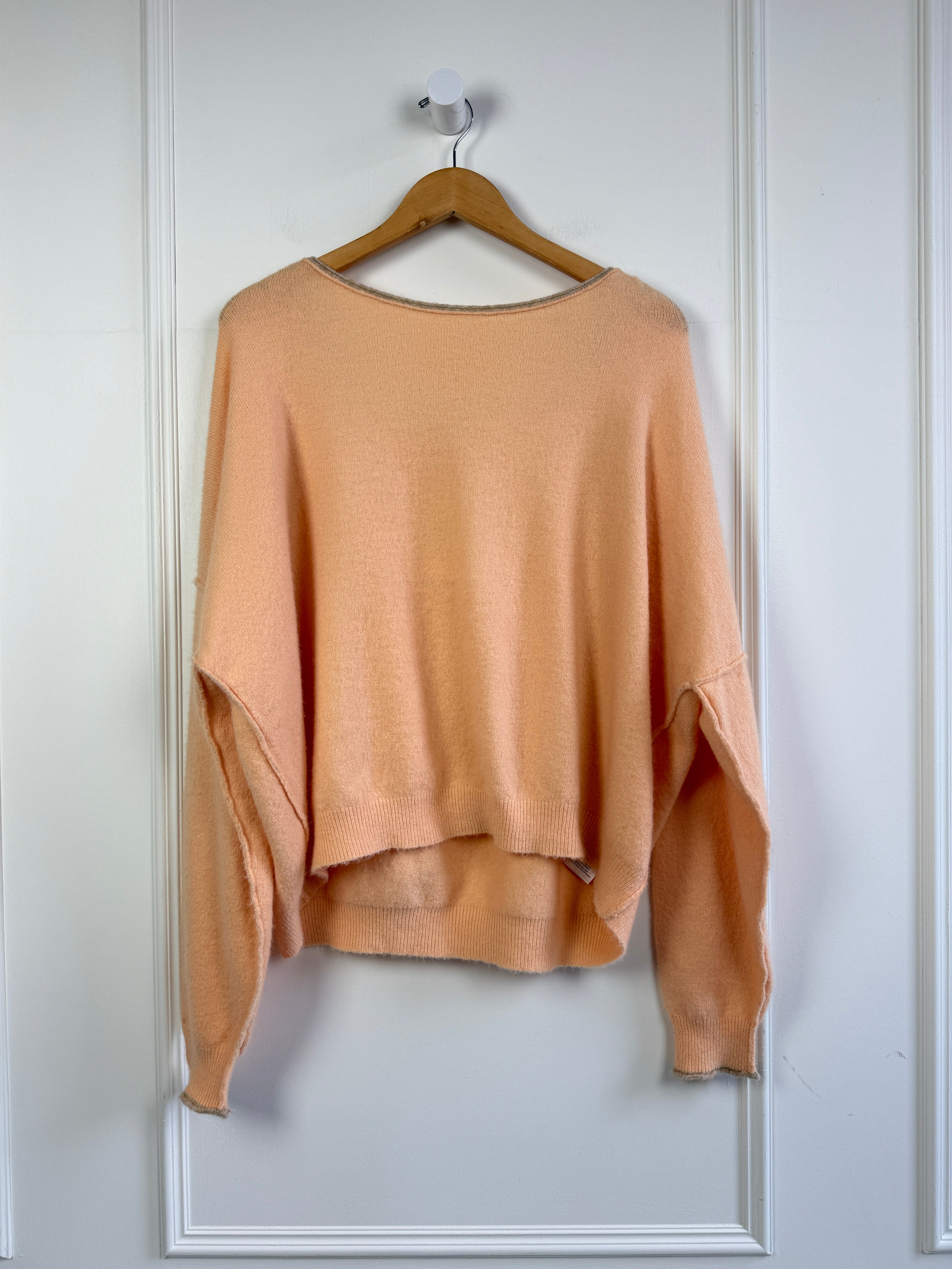 Free People Orange Sweater (L)