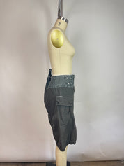 Marithe Francois Girbaud Spliced Skirt (M)