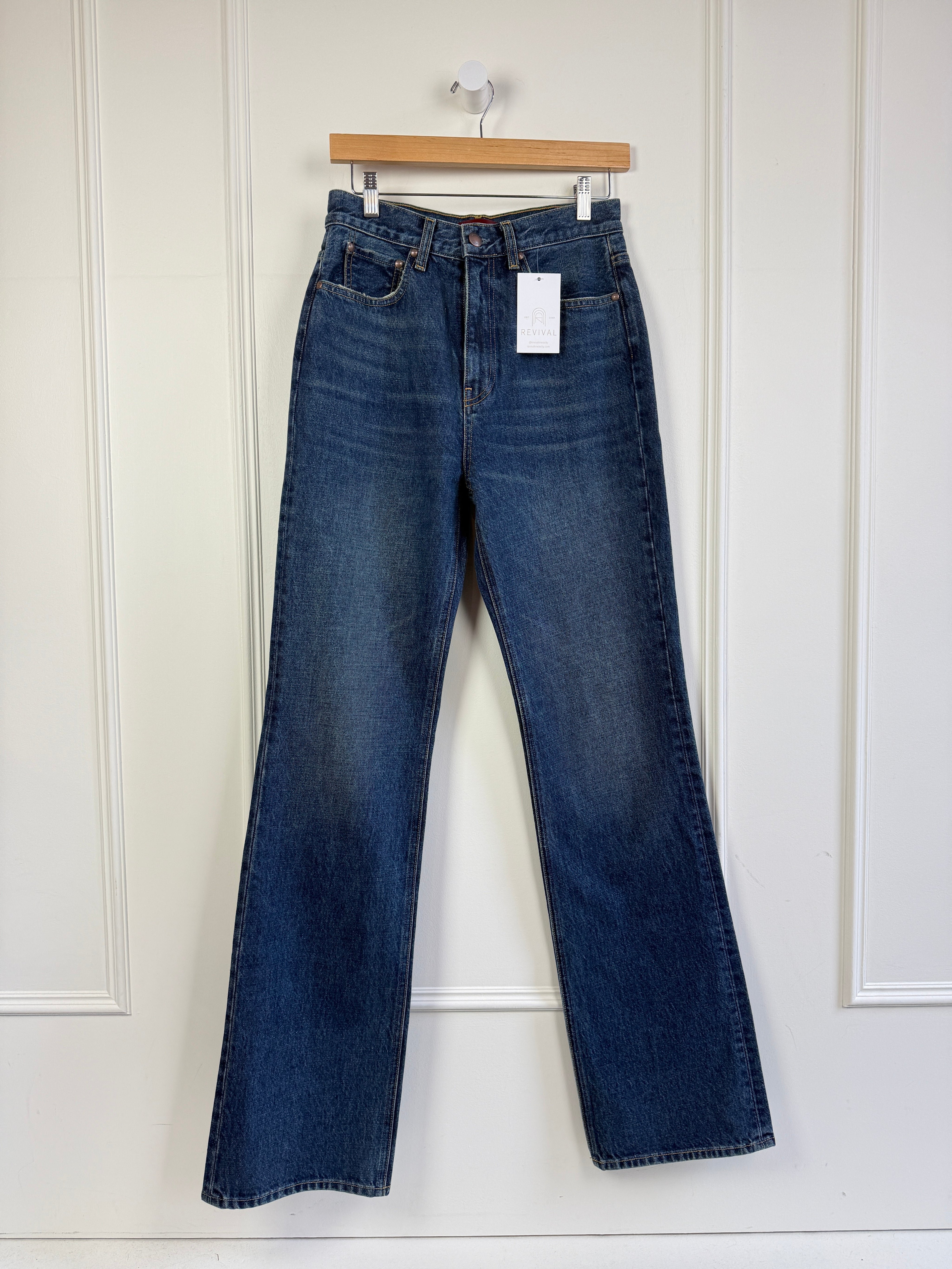 Aflalo Orwell Jean in Rigid Denim - Deep Truffle (8/29)