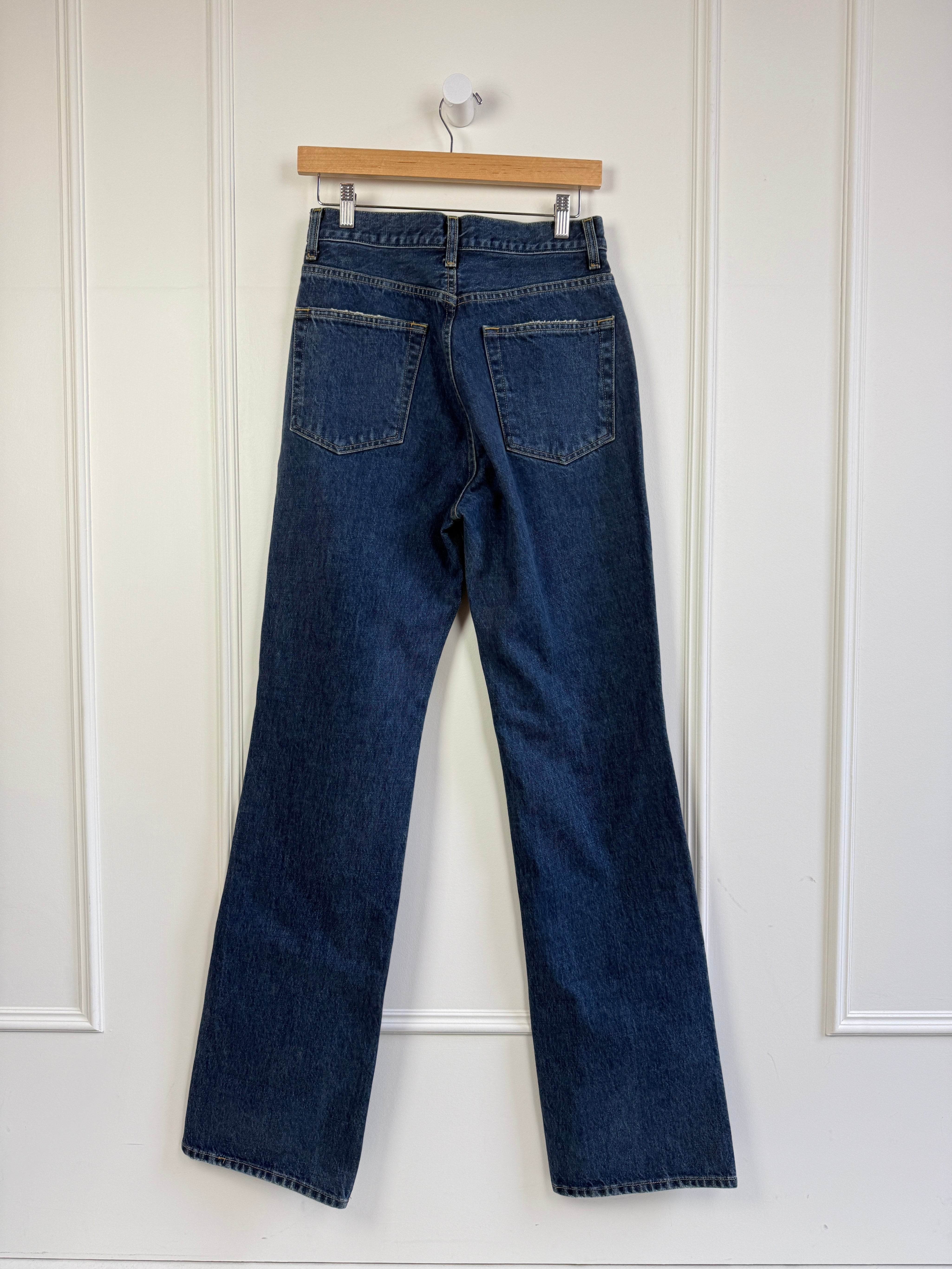 Aflalo Orwell Jean in Rigid Denim - Deep Truffle (8/29)