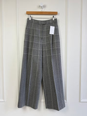 Alberta Ferretti Plaid Wool Blend Pants (6/28)