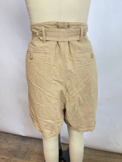 The Great. Tan Trouser Shorts (L/30)