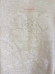 Nananita "The Rose Crochet Bag" in Dove