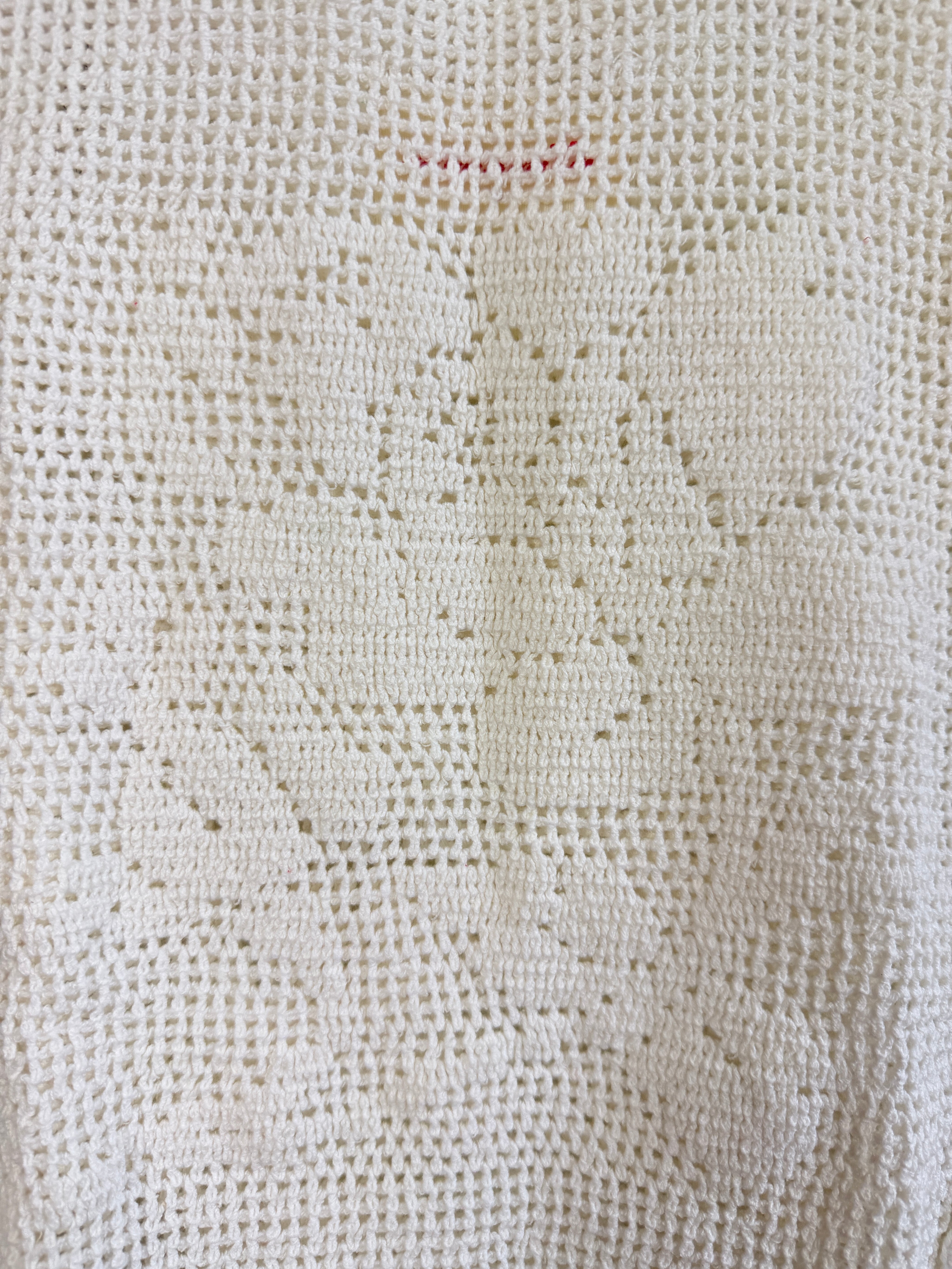 Nananita "The Rose Crochet Bag" in Dove