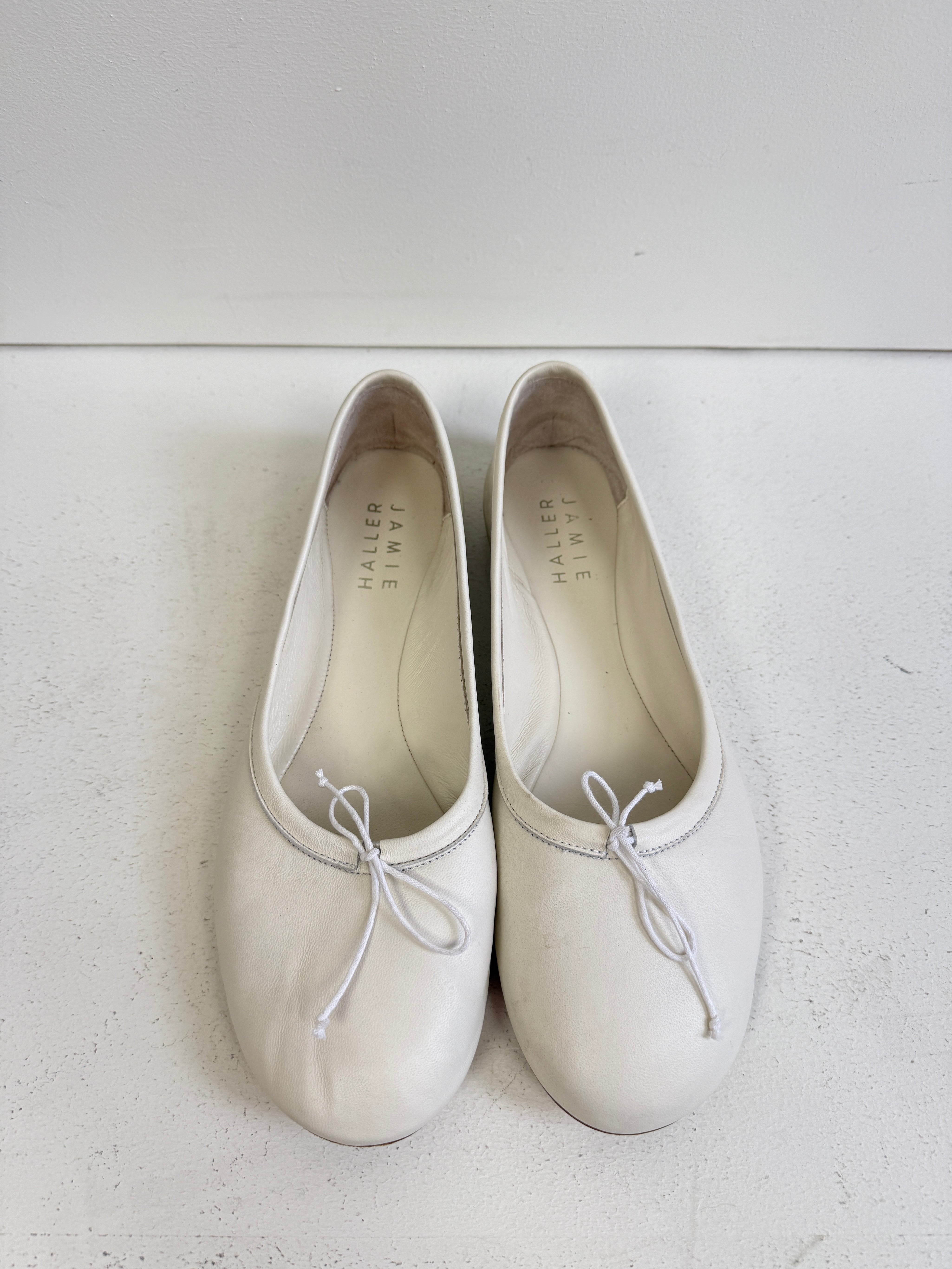 Jamie Haller White Ballet Slipper (39)