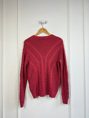 Lauren Ralph Lauren Black Label Red Sweater (XL)