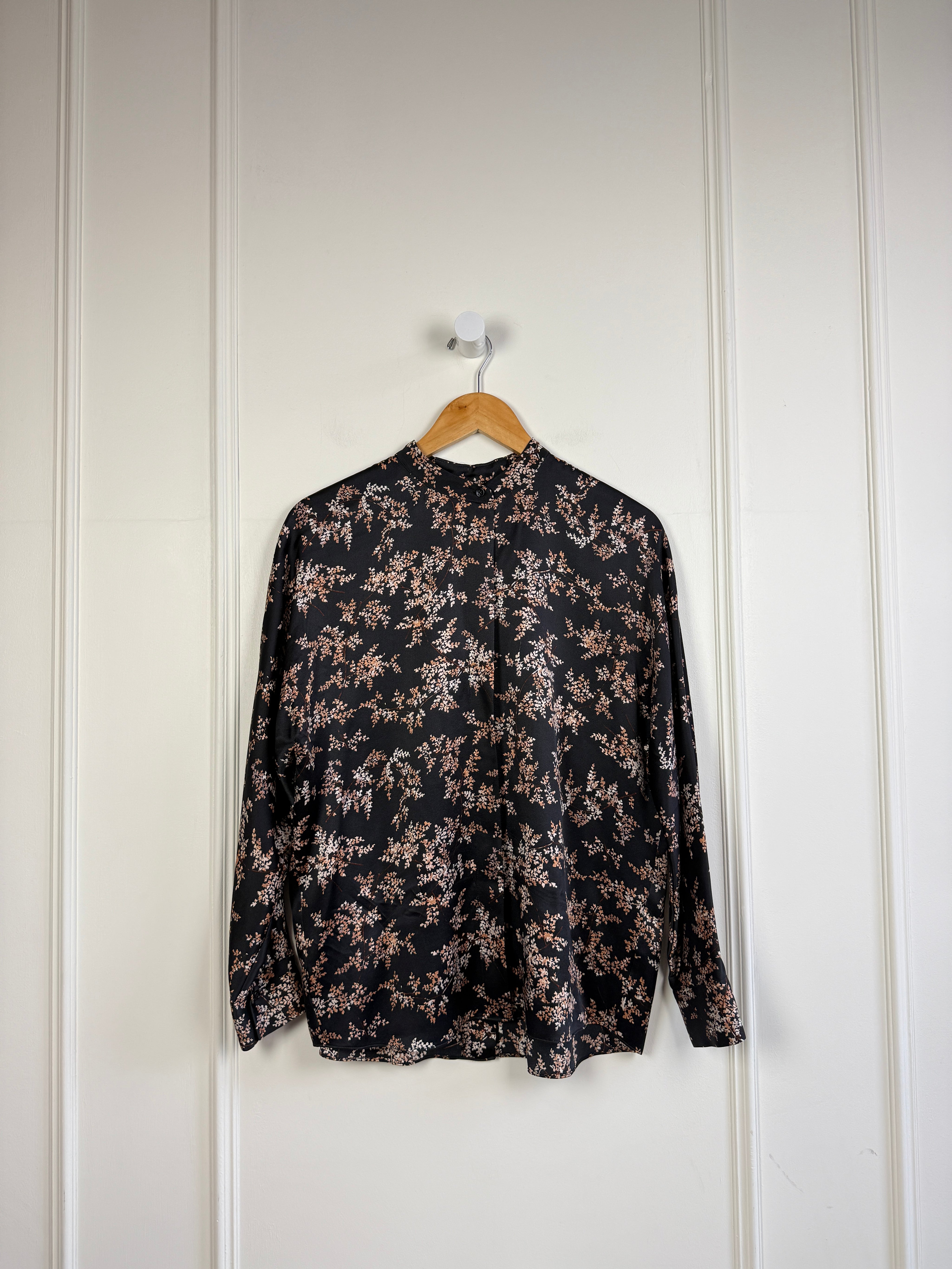 Vince Silk Floral Blouse (S)
