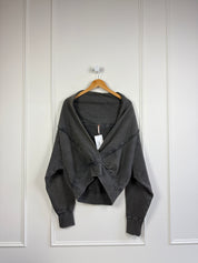 Free People Surplice Sweatshirt (S)