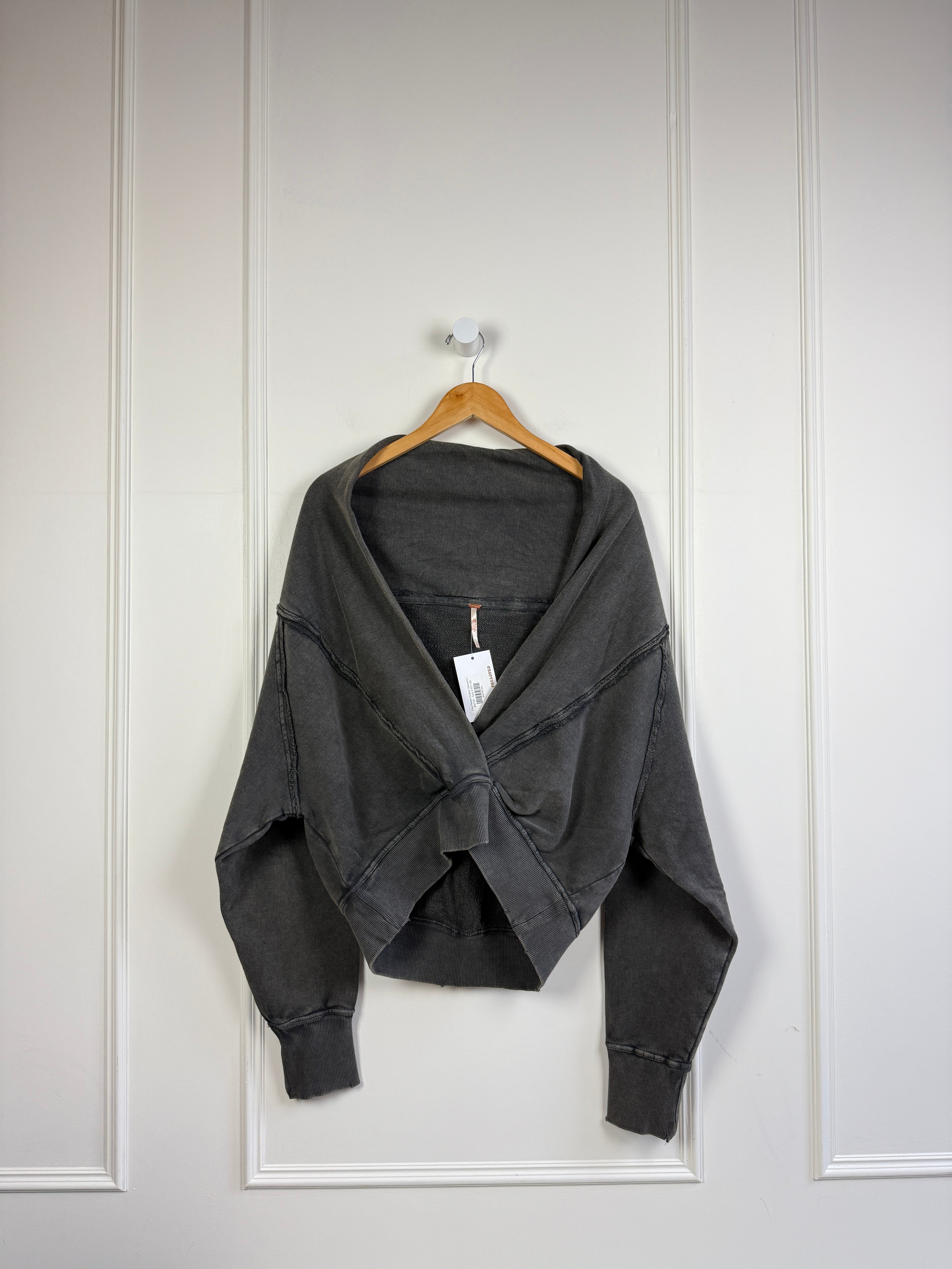 Free People Surplice Sweatshirt (S)