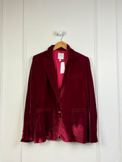 TWP Red Velvet Blazer (M)