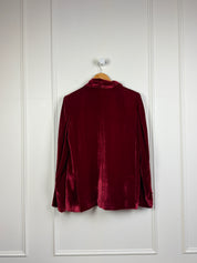 TWP Red Velvet Blazer (M)