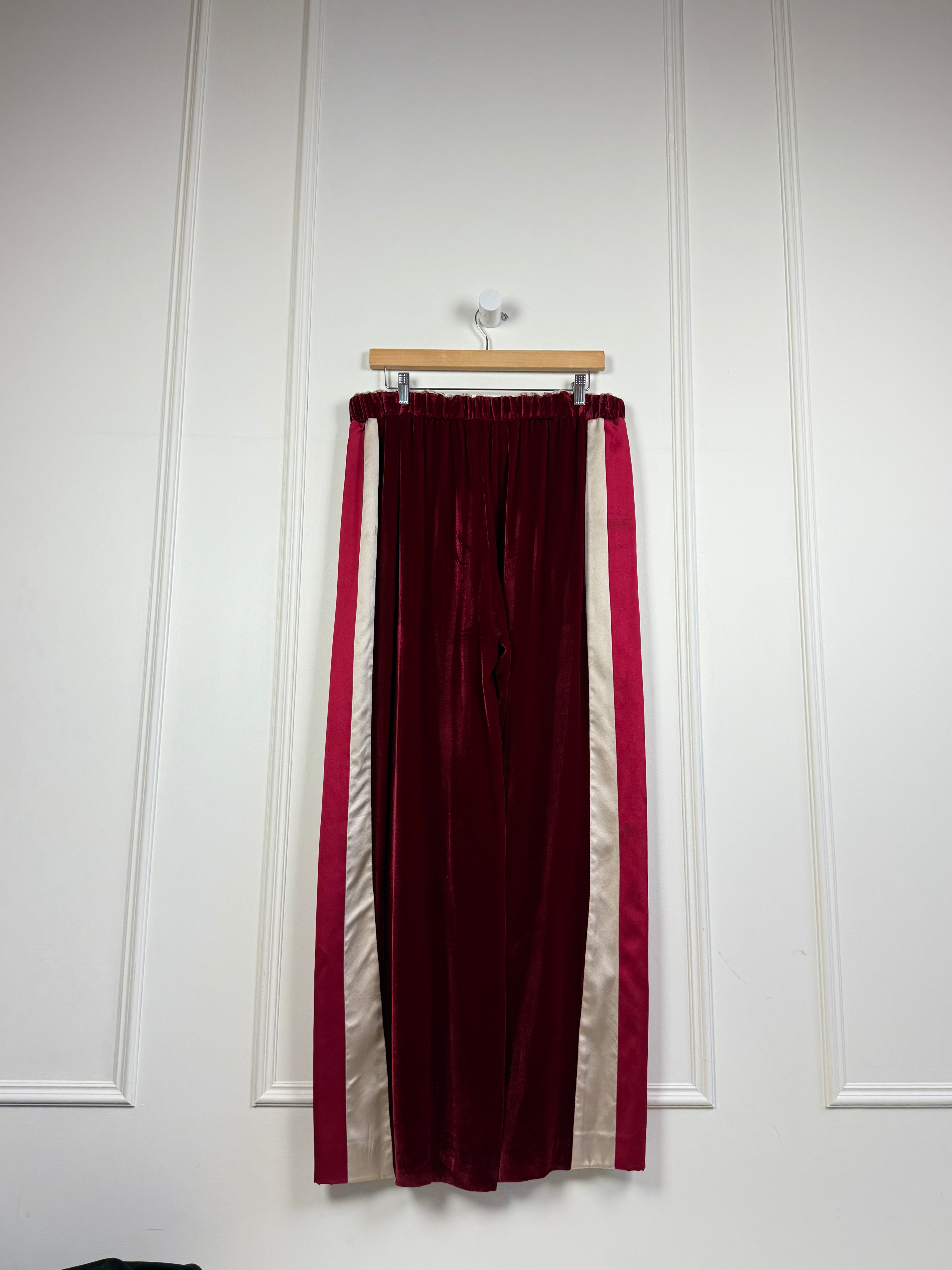 TWP Red Velvet Pants (L)