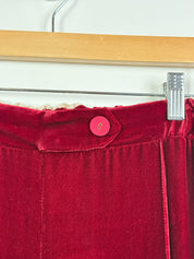TWP Red Velvet Pants (L)