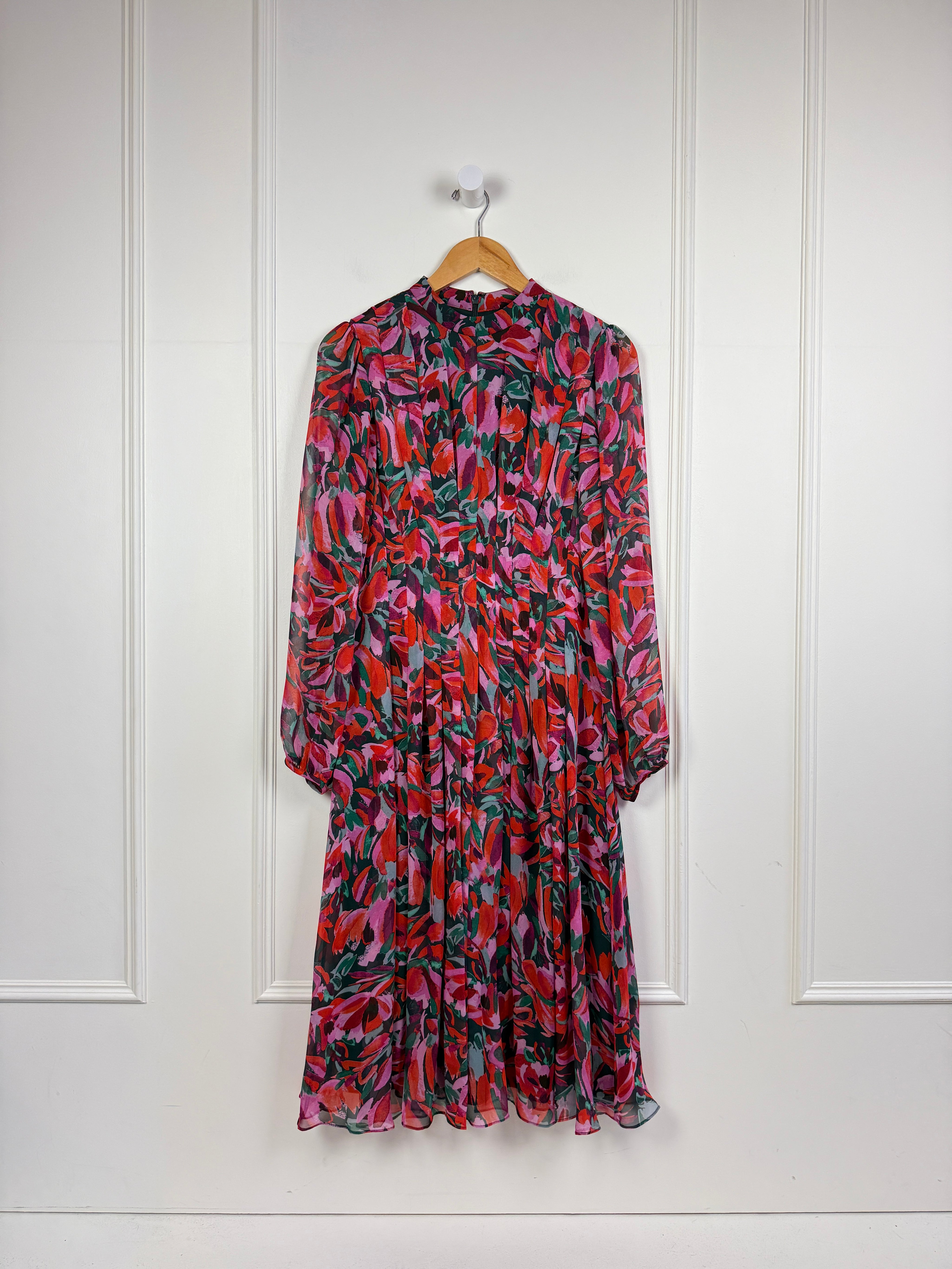 Mikael Aghal Pink & Purple Dress (4/S)