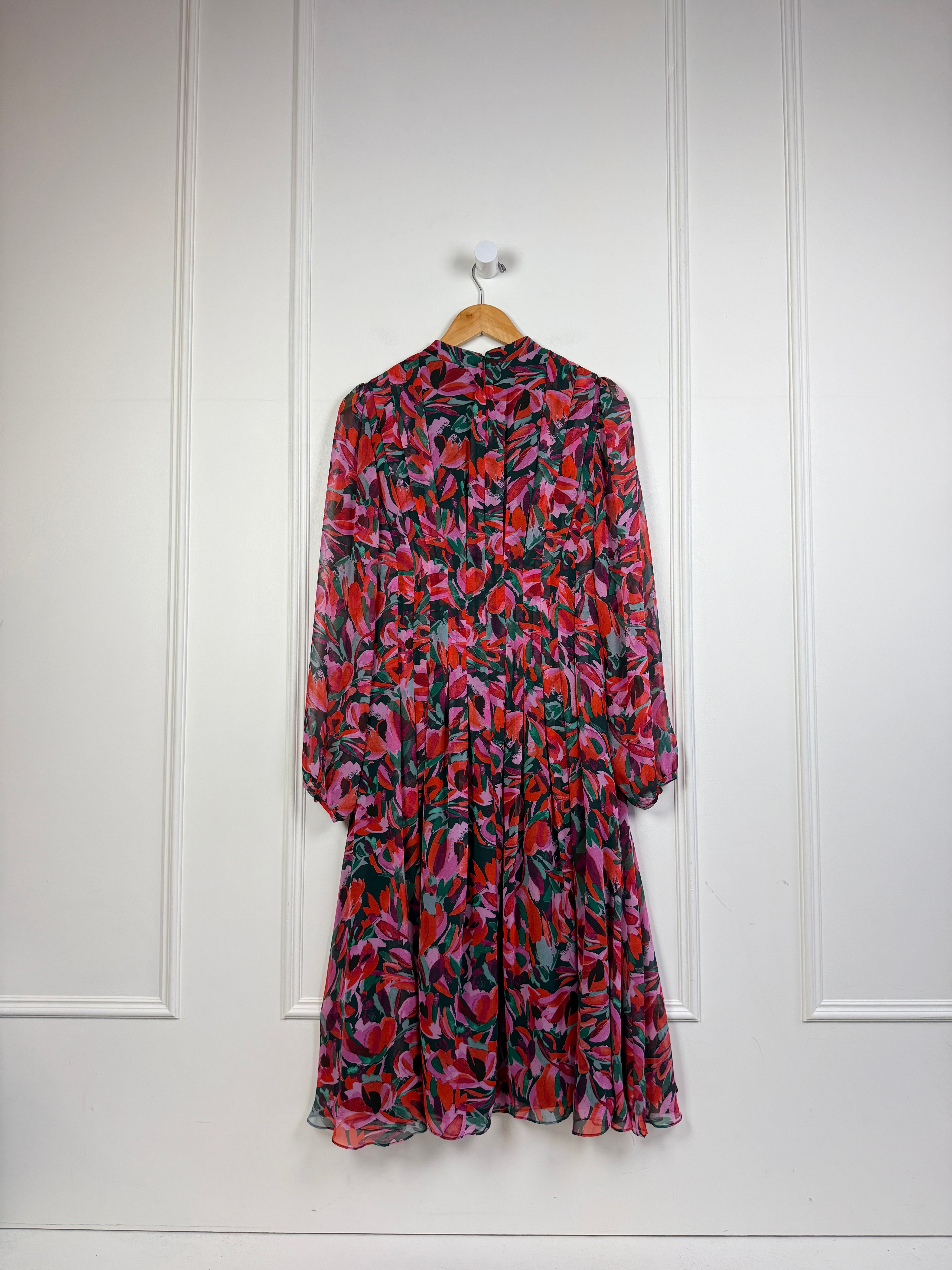 Mikael Aghal Pink & Purple Dress (4/S)